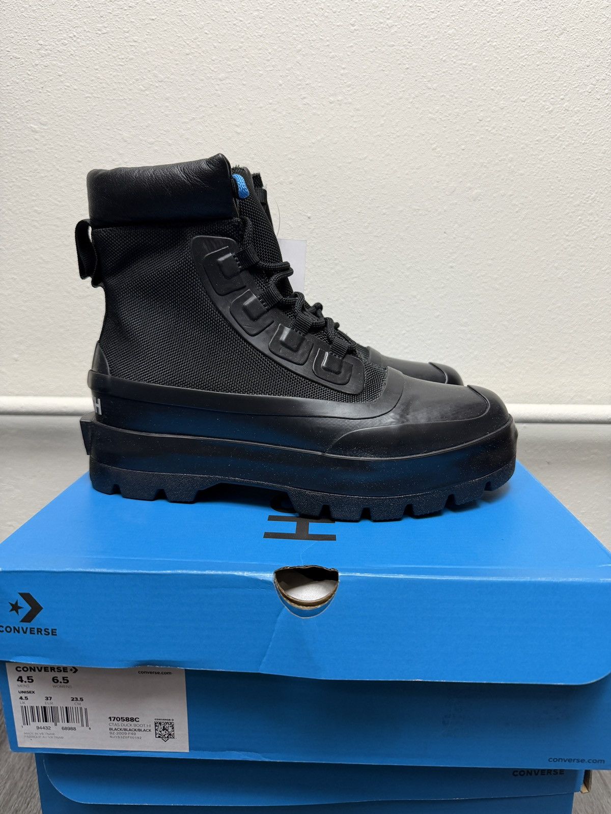 Ambush Design × Converse Converse x Ambush CTAS Duck Boot Black Canvas Womens Size US 6.5 / IT 36.5 - 1 Thumbnail