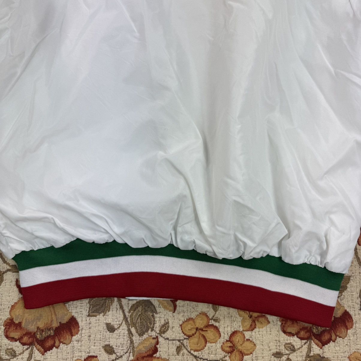 Vintage King Louie Golf Club Pro Fit Nylon White Bomber Jacket 80s Size US L / EU 52-54 / 3 - 13 Thumbnail