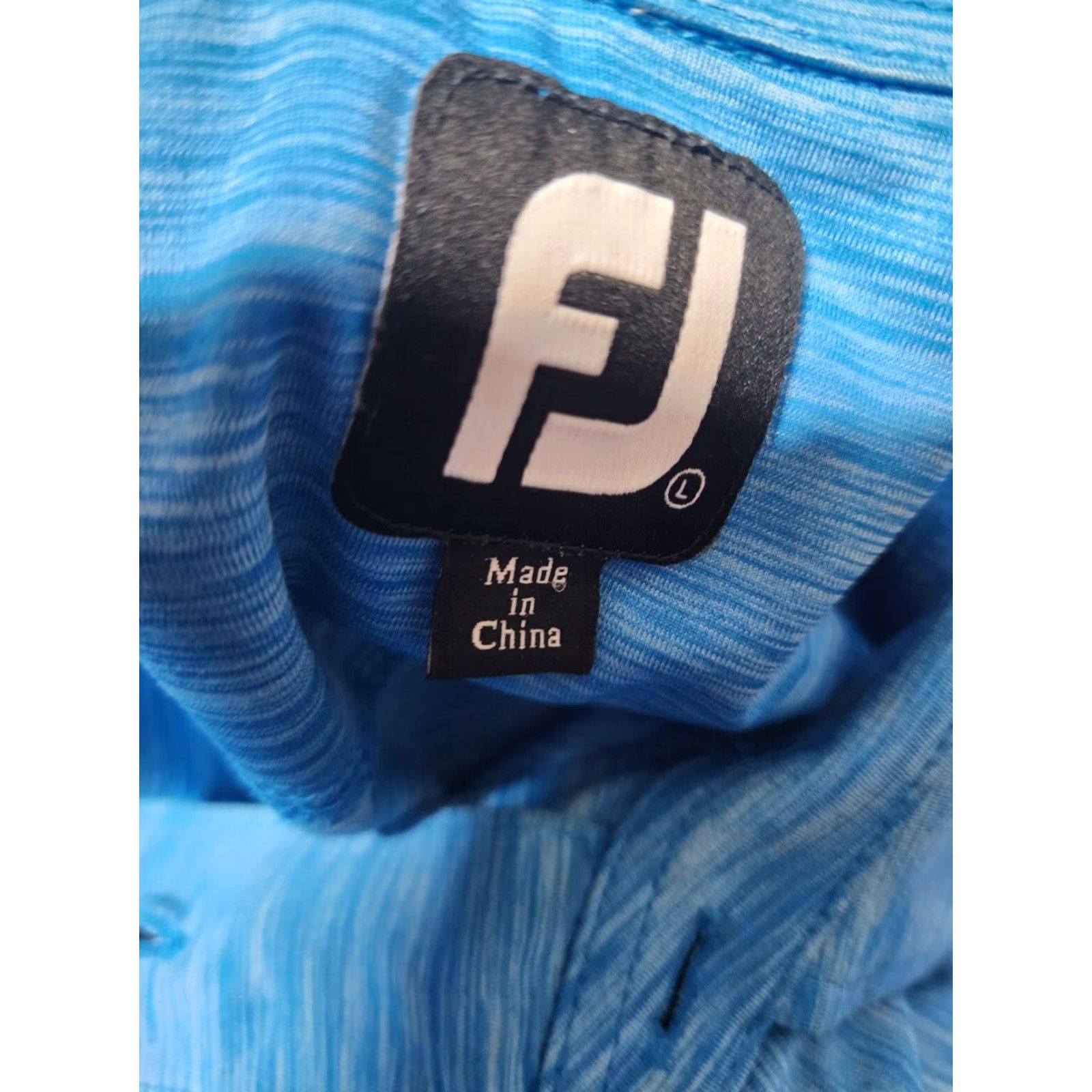 Footjoy FootJoy Polo Shirt Mens L Short Sleeve Blue Ridgewood Lakes Golf Club FJ Size US L / EU 52-54 / 3 - 5 Thumbnail