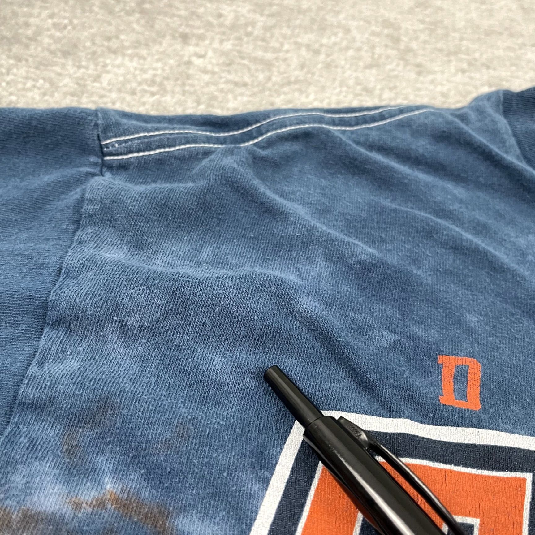 Vintage Detroit Tigers Shirt Men Medium Logo Blue Orange Tie Dye Tee Baseball Crew Neck Short Sleeve Retro? Size US M / EU 48-50 / 2 - 6 Thumbnail