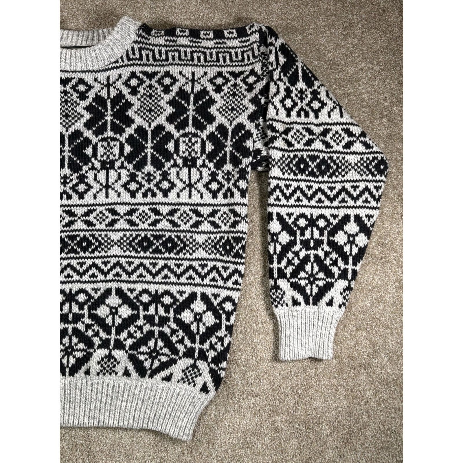 Croft & Barrow VINTAGE Croft & Barrow Sweater Nordic Fair Isle L USA 90s Mens Size US L / EU 52-54 / 3 - 5 Thumbnail