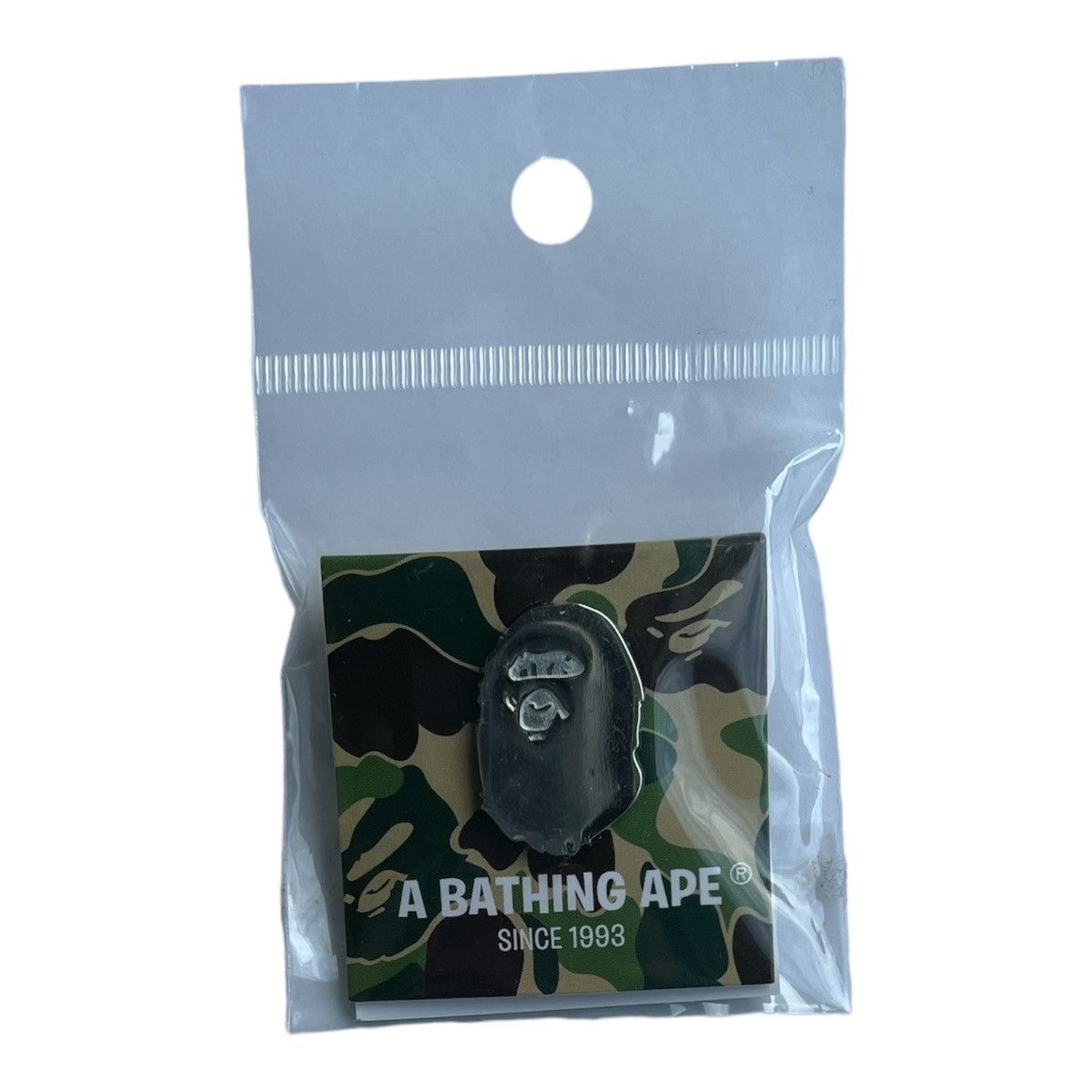 Bape Bape Silver Ape Head Pin Size ONE SIZE - 1 Thumbnail