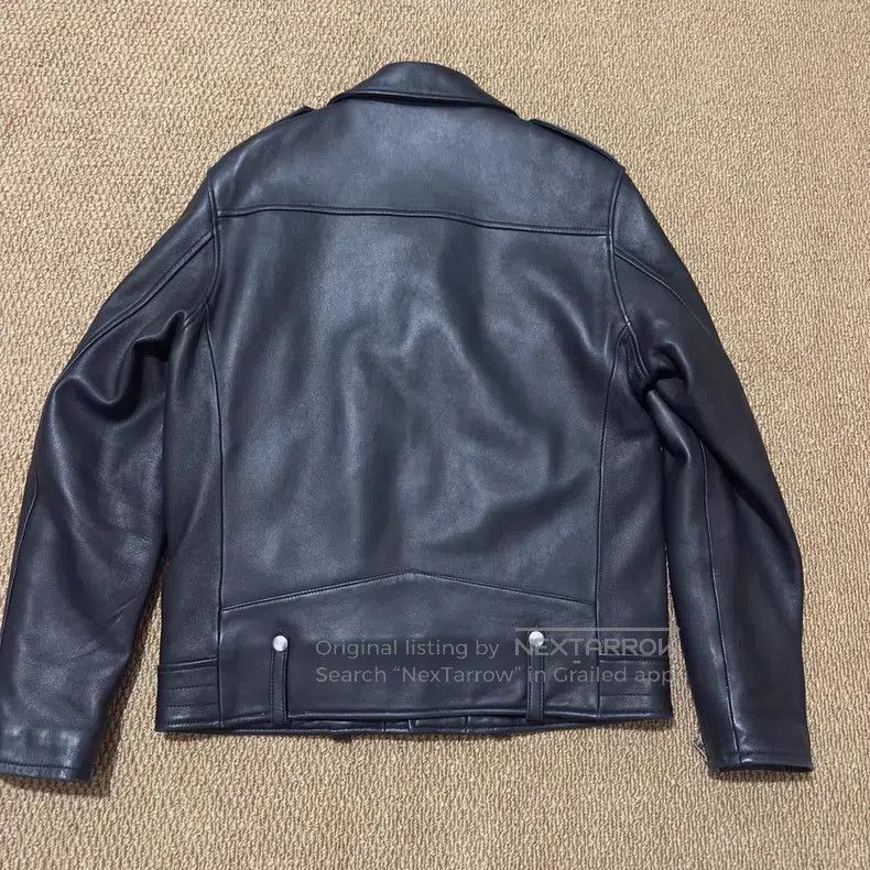 Neighborhood Neighborhood Classic Zip-Up Biker Leather Jacket Size US M / EU 48-50 / 2 - 2 Thumbnail