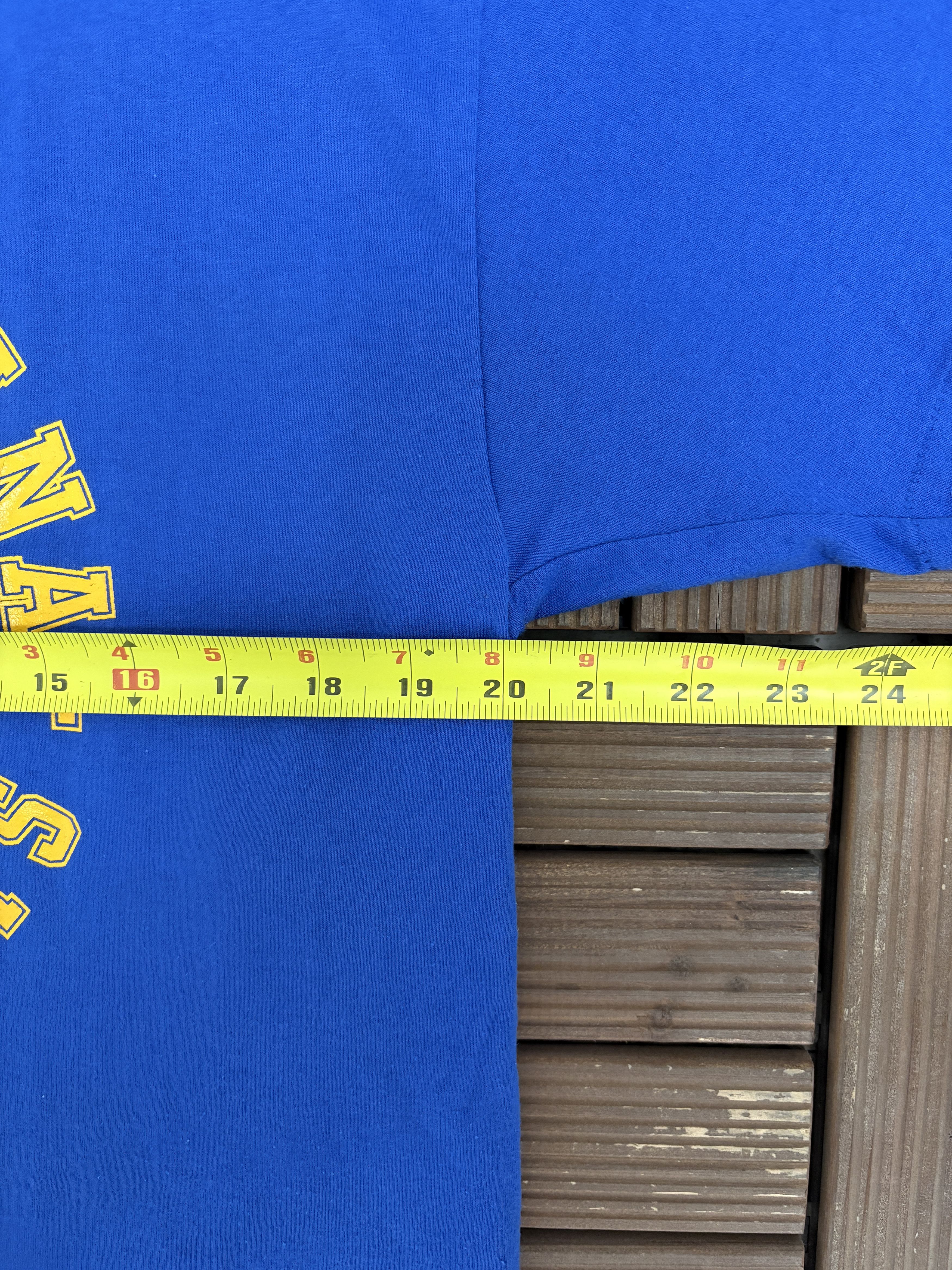 Vintage West Feliciana Navy Saints Vintage Made in USA T-Shirt Tee Size US L / EU 52-54 / 3 - 6 Thumbnail