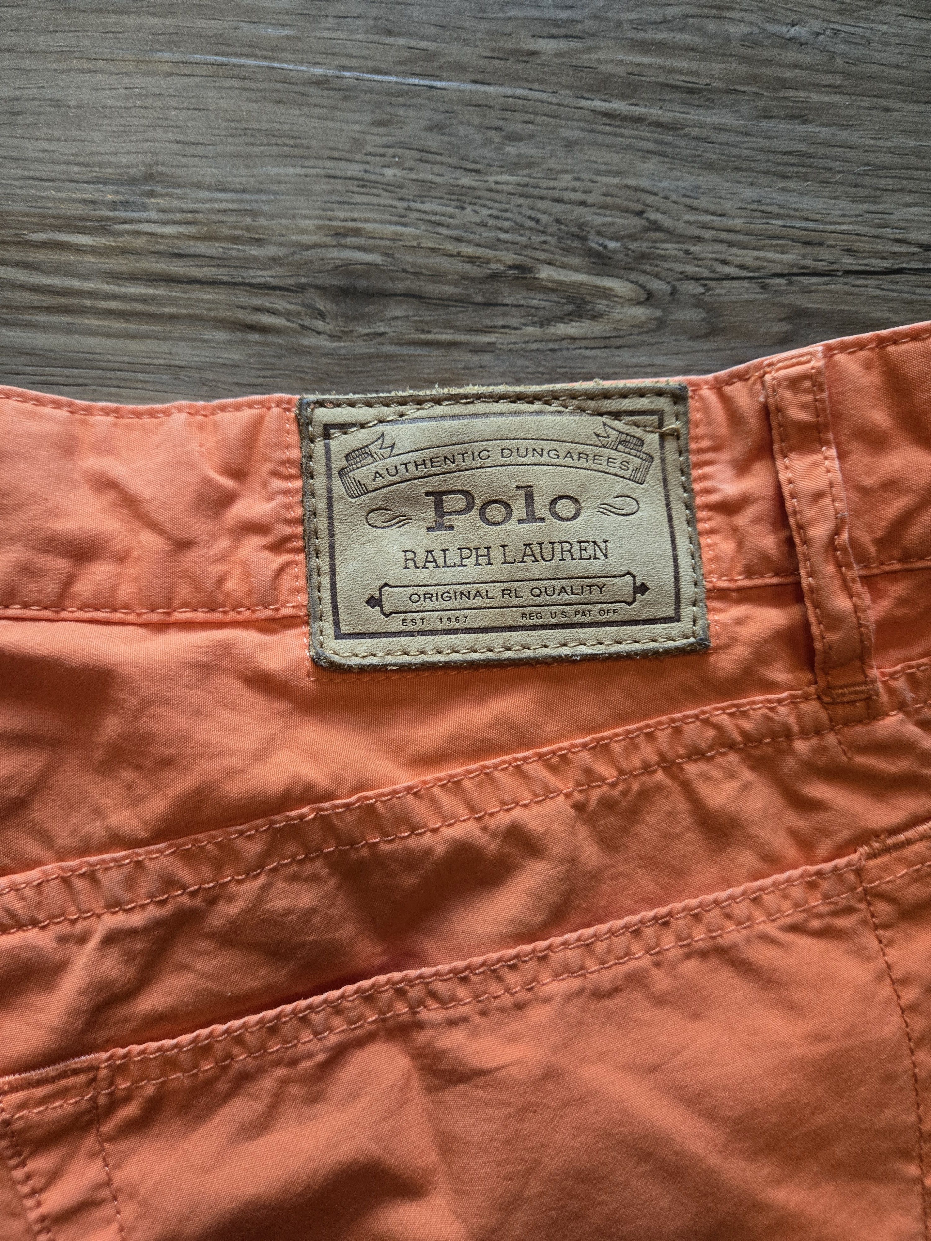 Polo Ralph Lauren Vintage Polo Ralph Lauren Orange Pants Size US 31 - 3 Thumbnail