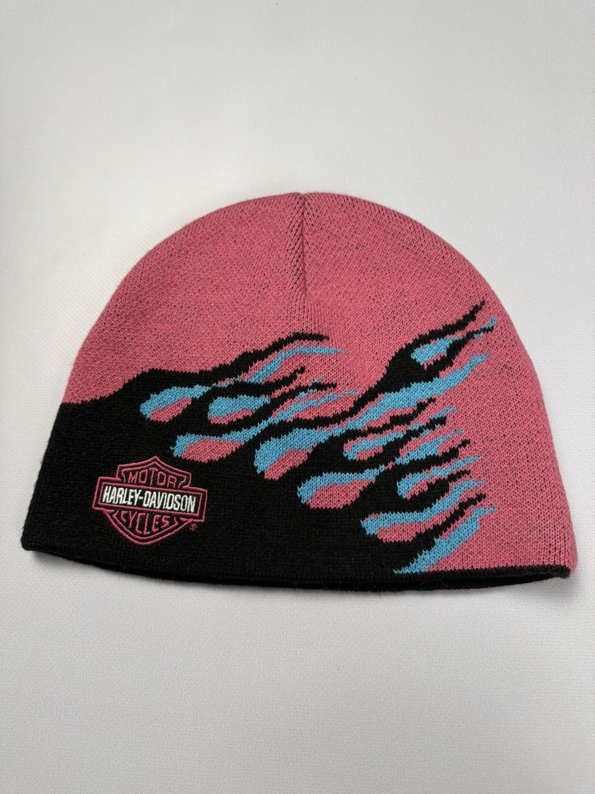 Harley Davidson Vintage Harley Davidson Flame Burn Hat Y2K Size ONE SIZE - 2 Thumbnail