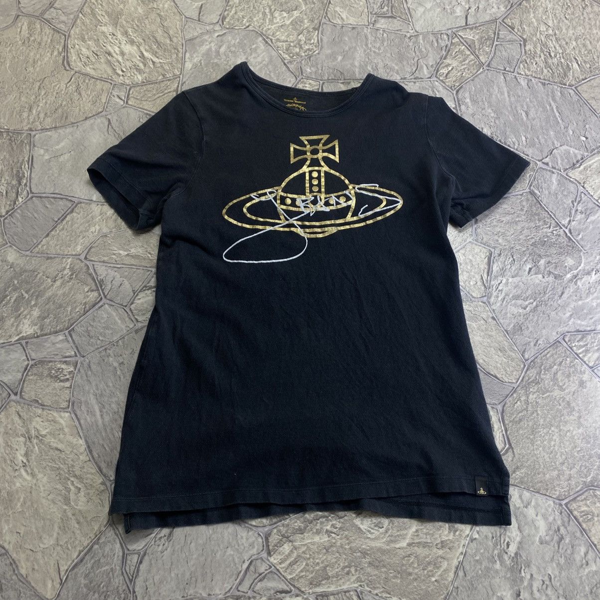Vivienne Westwood Vintage Vivienne Westwood big logo t-shirt Size US M / EU 48-50 / 2 - 1 Thumbnail
