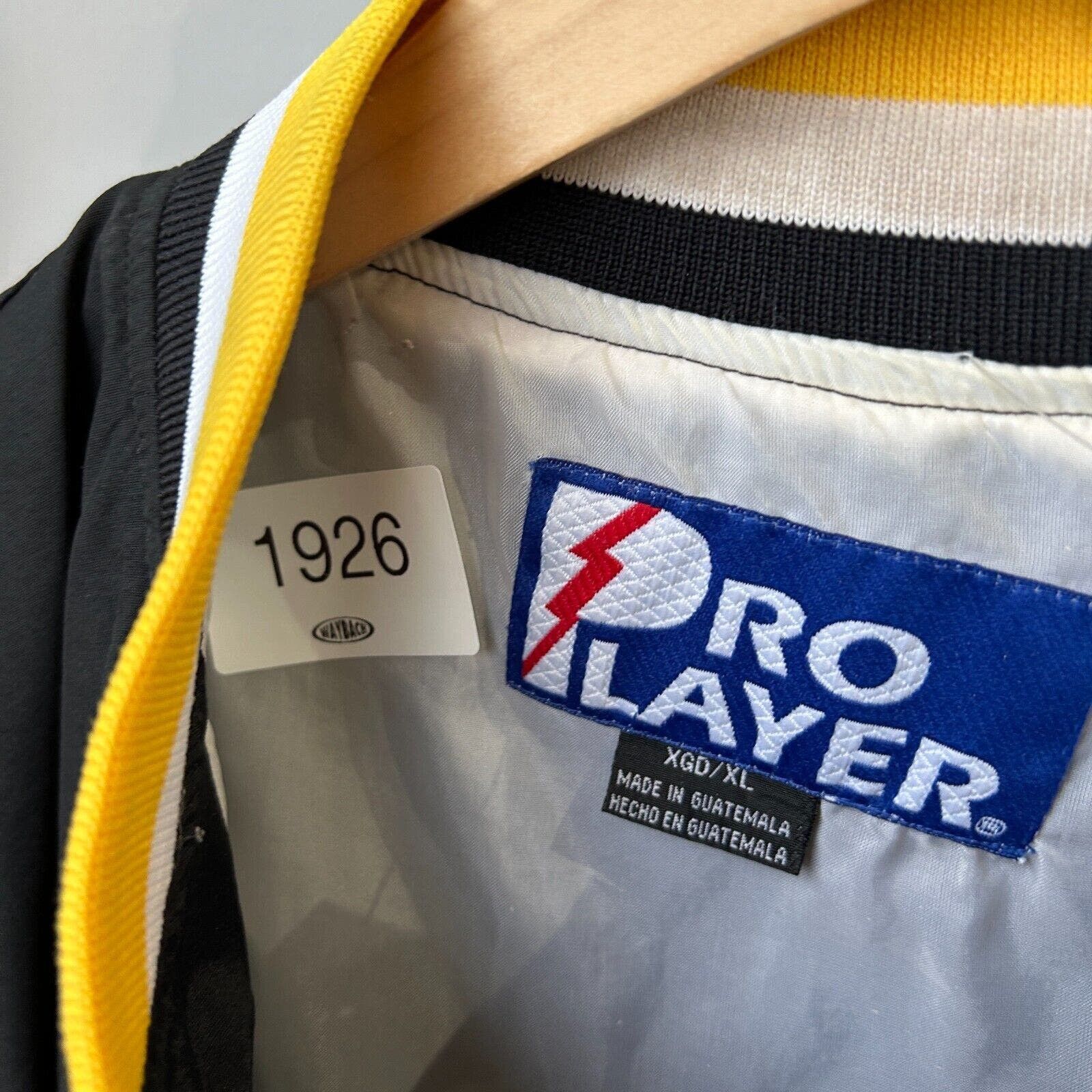 Pro Player VINTAGE 90s | Pittsburgh Steelers NFL Pro Player Jacket XL Size US XL / EU 56 / 4 - 4 Thumbnail