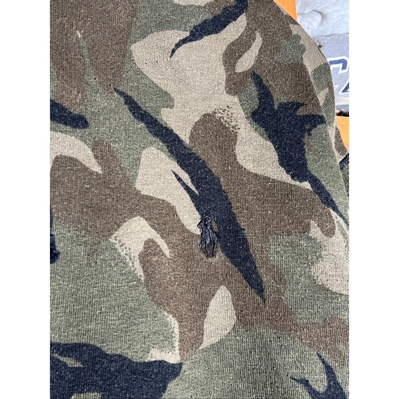 Polo Ralph Lauren Polo Ralph Lauren Pony Pullover Camo Hoodie Size US L / EU 52-54 / 3 - 2 Thumbnail