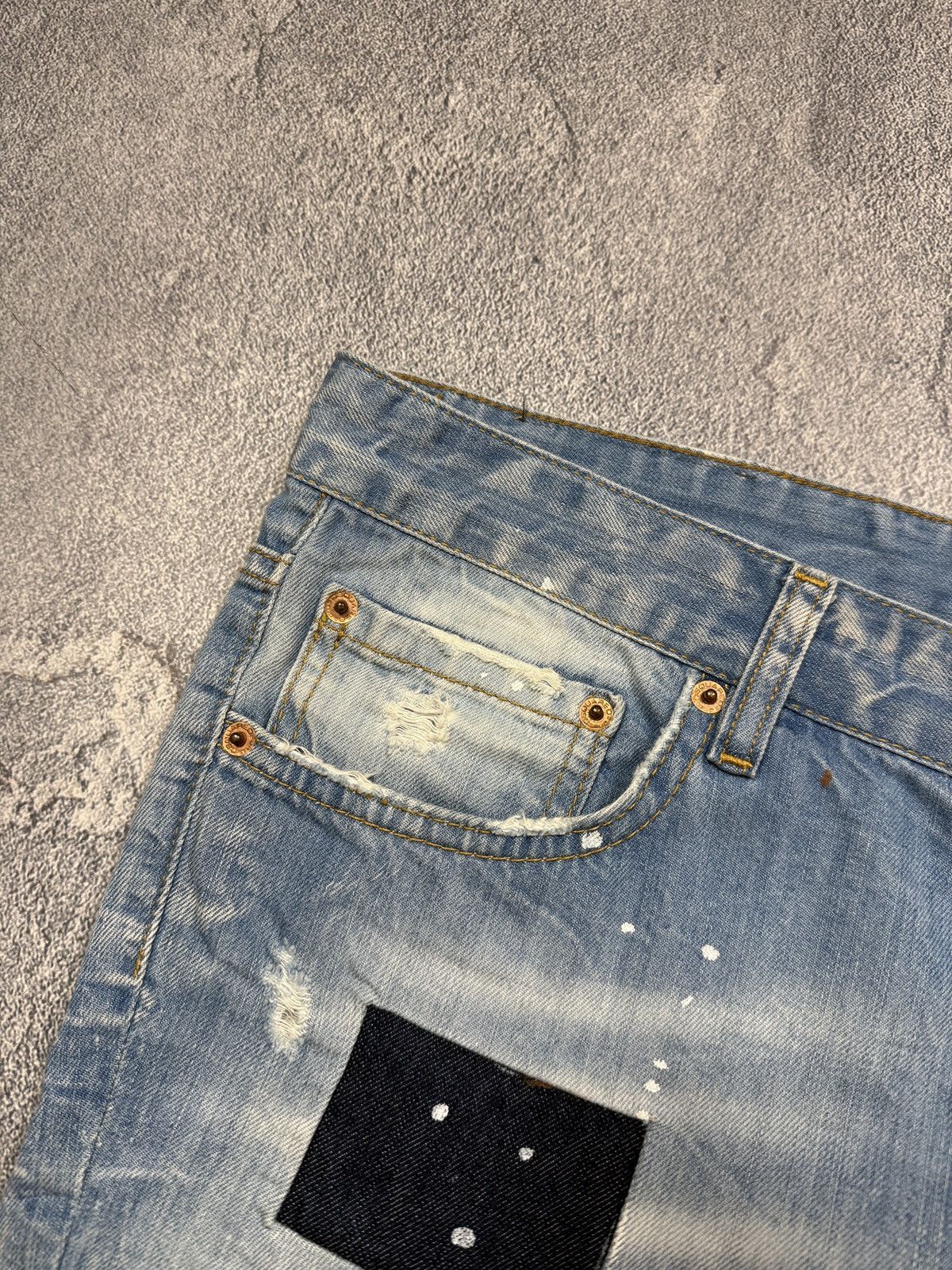 Dsquared2 Dsquared Distressed Shorts In Blue Size US 34 / EU 50 - 6 Thumbnail