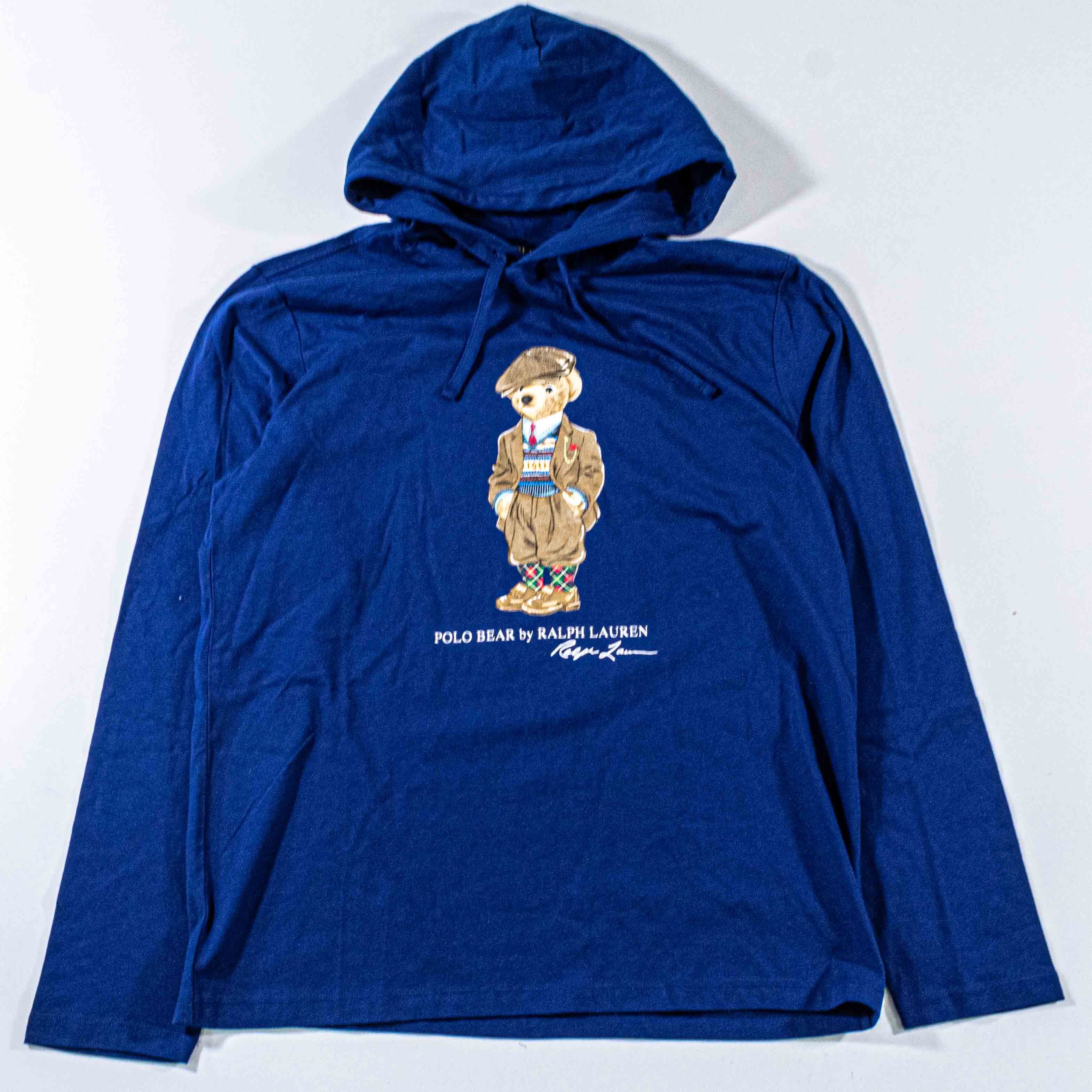 Polo Ralph Lauren Polo Ralph Lauren Preppy Bear Lightweight Hoodie Pullover Size US M / EU 48-50 / 2 - 1 Thumbnail