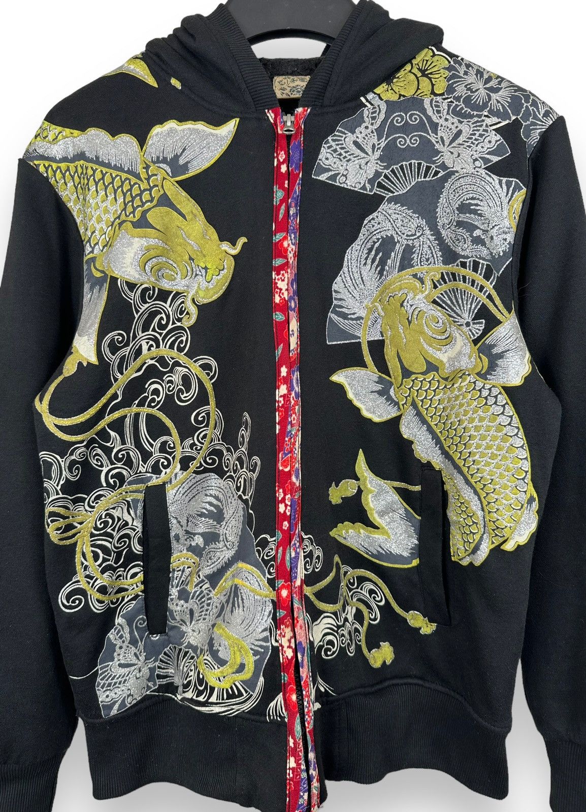 Evisu × Kings Of Indigo Hoodie Koi Looklike Evisu Size US L / EU 52-54 / 3 - 7 Thumbnail