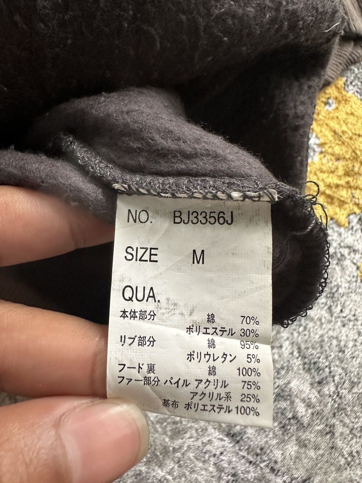 Hysteric Glamour CRAZY FADED BADBOY FUR ZIPHOODIE IFSIXWASNINE LGB STYLE Size US L / EU 52-54 / 3 - 6 Thumbnail