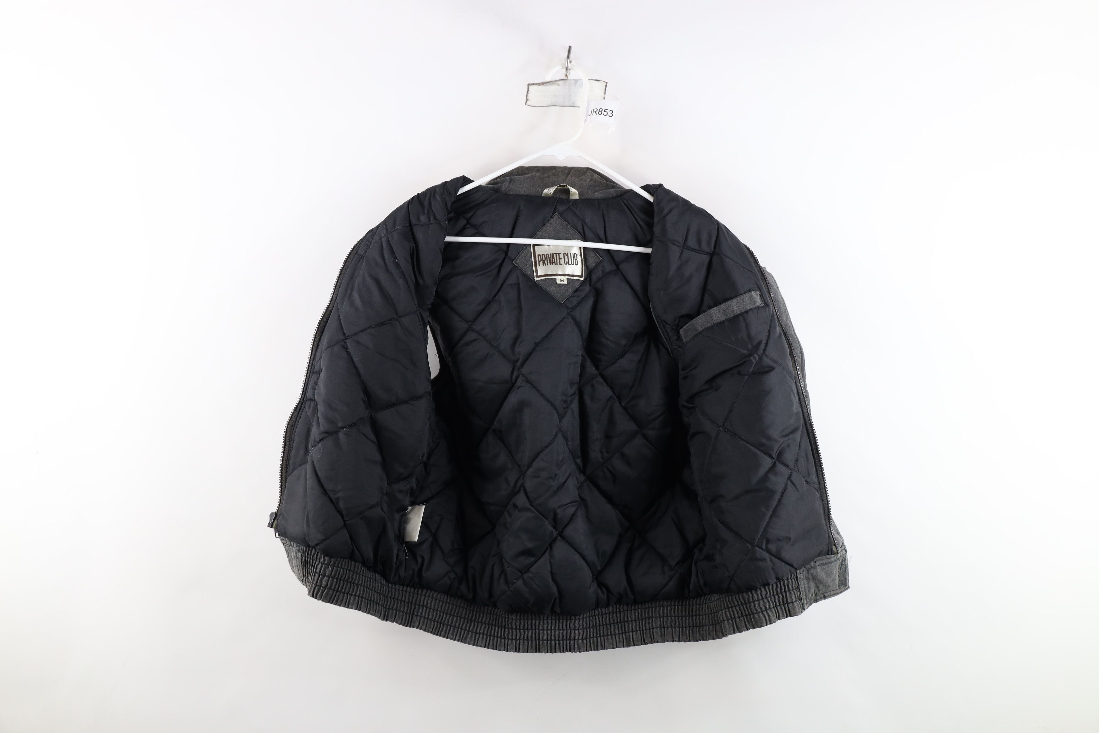 Vintage Vintage 90s Streetwear Stonewash Puffer Vest Jacket Black Size US M / EU 48-50 / 2 - 9 Thumbnail