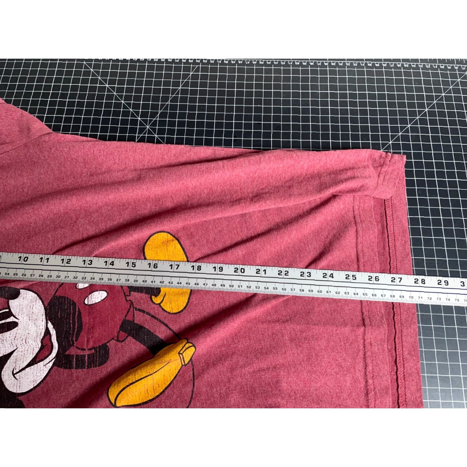 Disney Disney Mickey Mouse T-Shirt Adult XL Red 50/50 90s VTG Vintage Logo Crew Neck Short Sleeve Men Mens Size US L / EU 52-54 / 3 - 6 Thumbnail