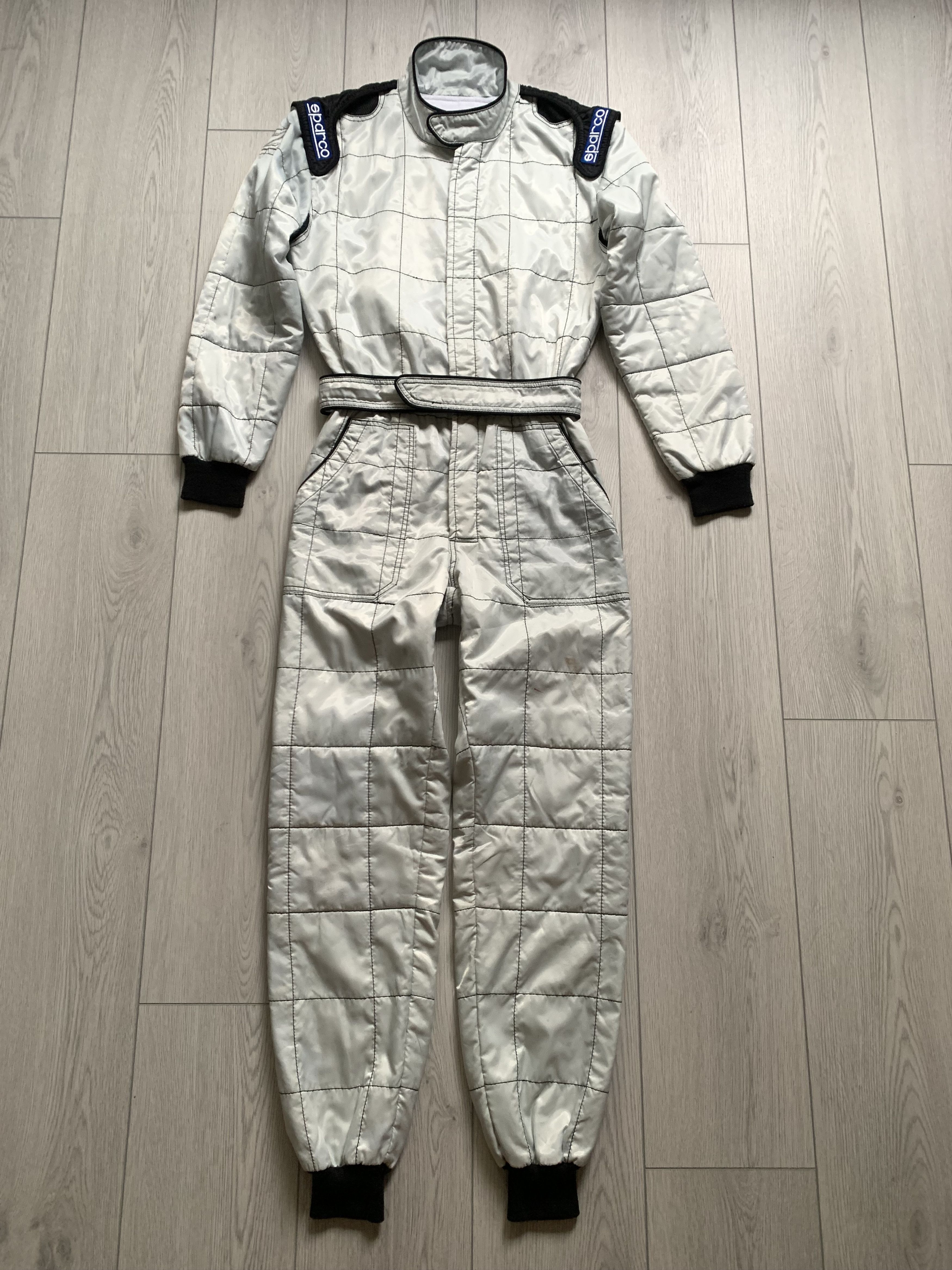 Other Sparco Vintage White Racing Suit Size US 32 / EU 48 - 4 Thumbnail