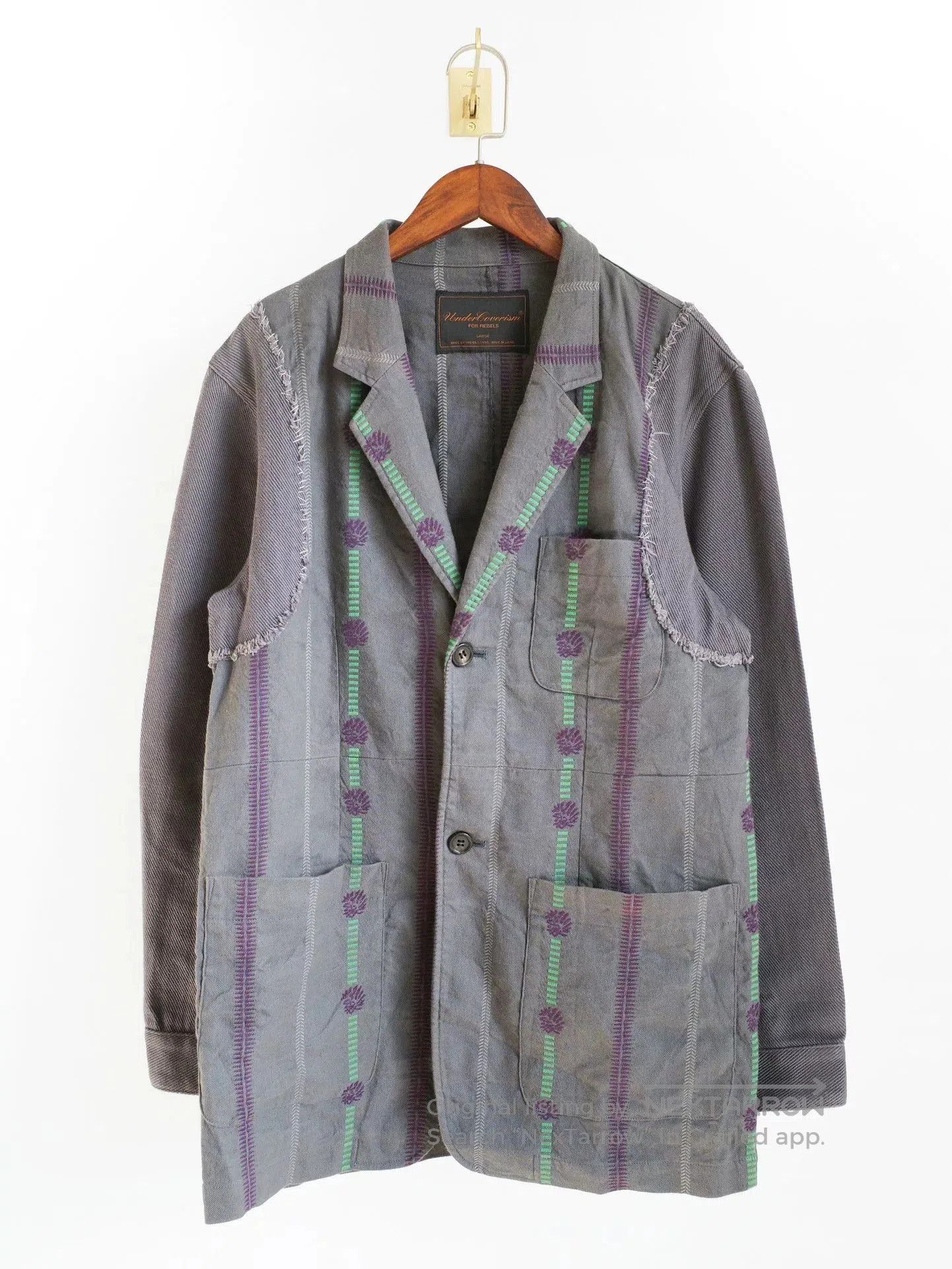 Undercover Undercover 03SS Scab Patchwork Blazer. Size US L / EU 52-54 / 3 - 1 Thumbnail