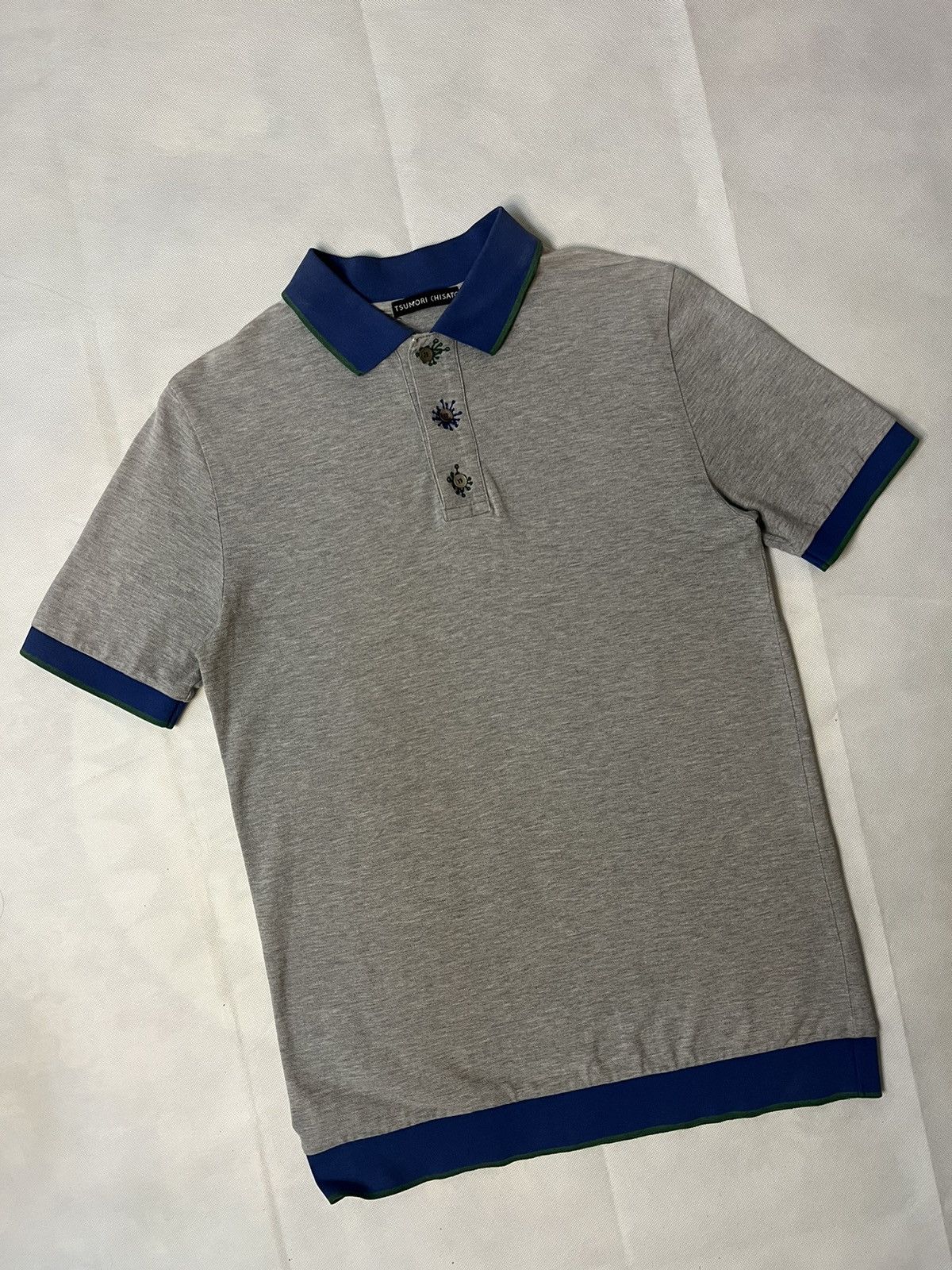 Issey Miyake Tsumori Chisato Issey Miyake Polo Shirt Button Up Size US M / EU 48-50 / 2 - 4 Thumbnail