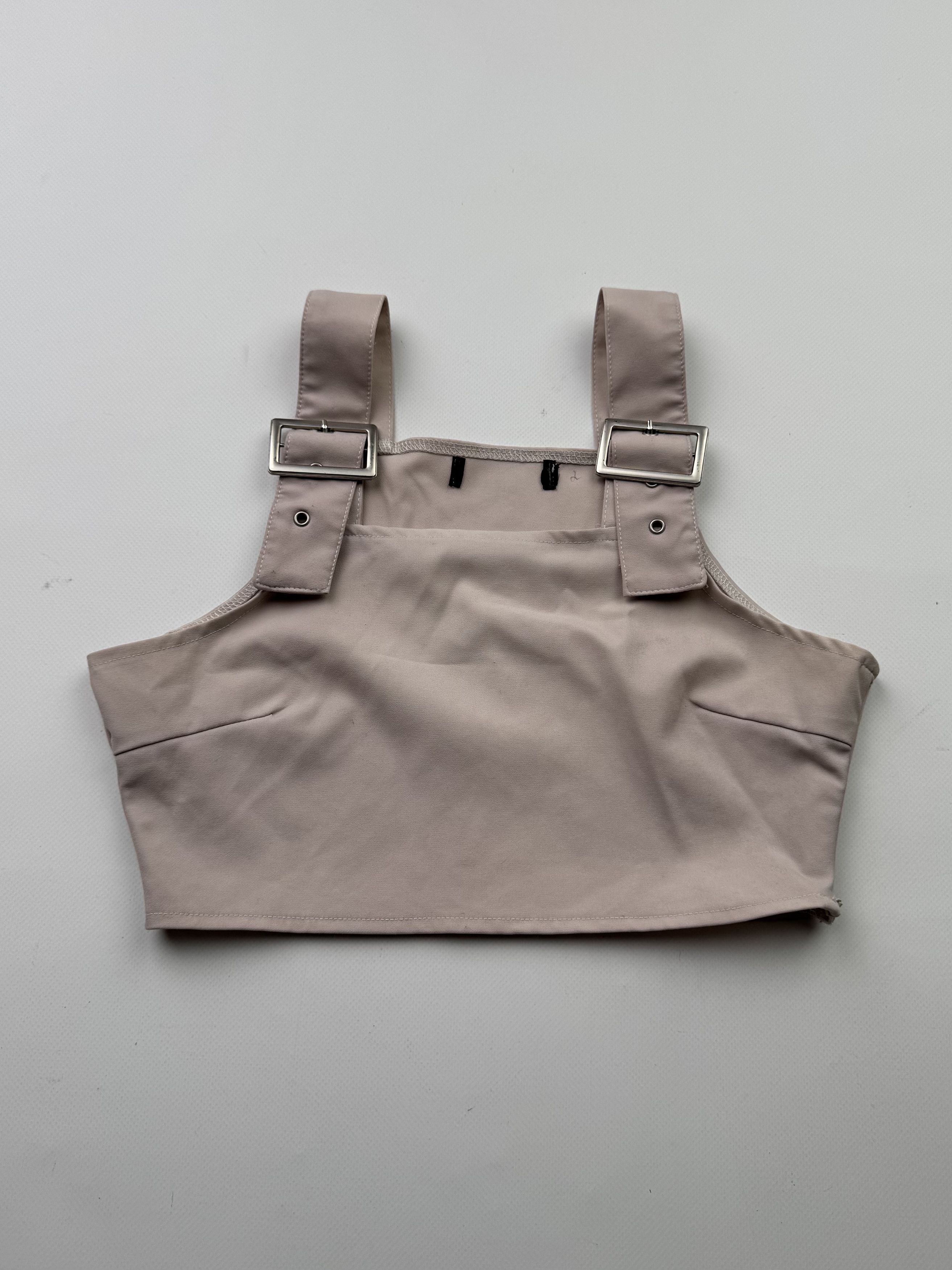 Japanese Brand Vintage Tank Top With Belted B745(V329)E2 Size S / US 4 / IT 40 - 1 Thumbnail