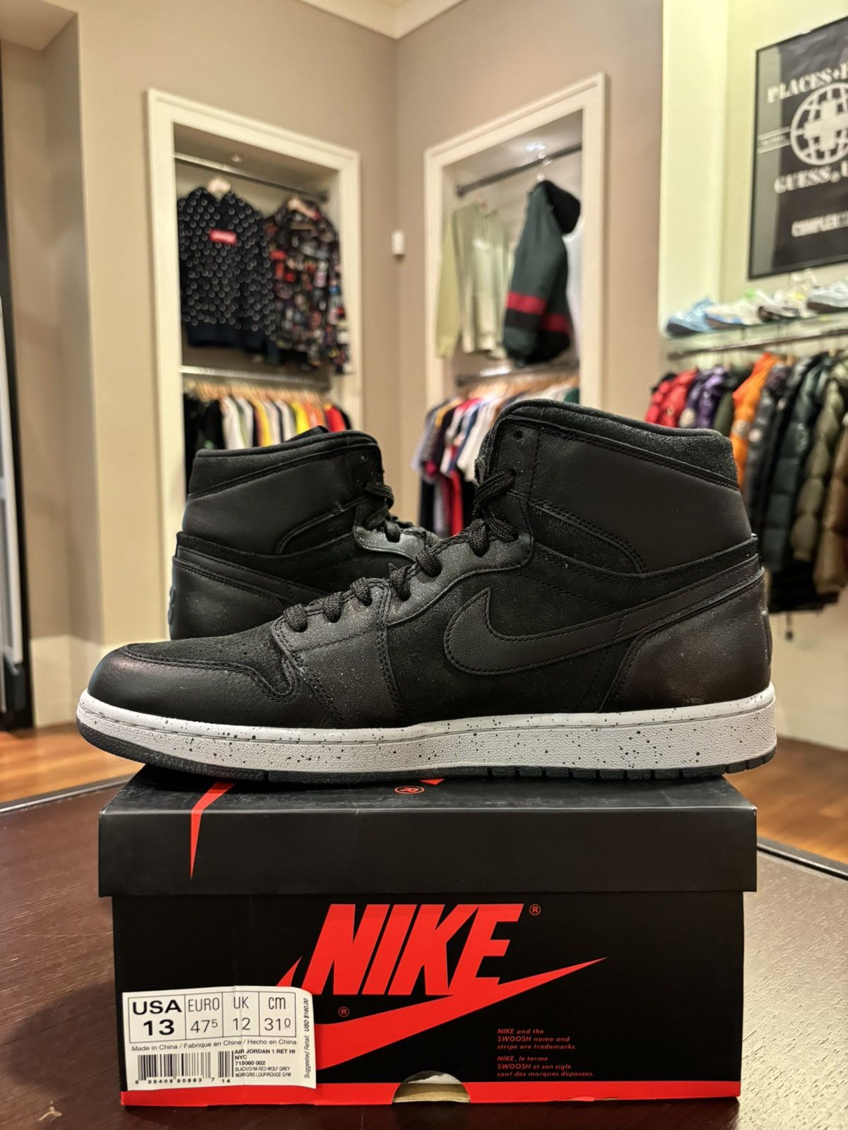 Jordan Brand Jordan 1 Retro NYC (15) Size US 13 / EU 46 - 3 Thumbnail