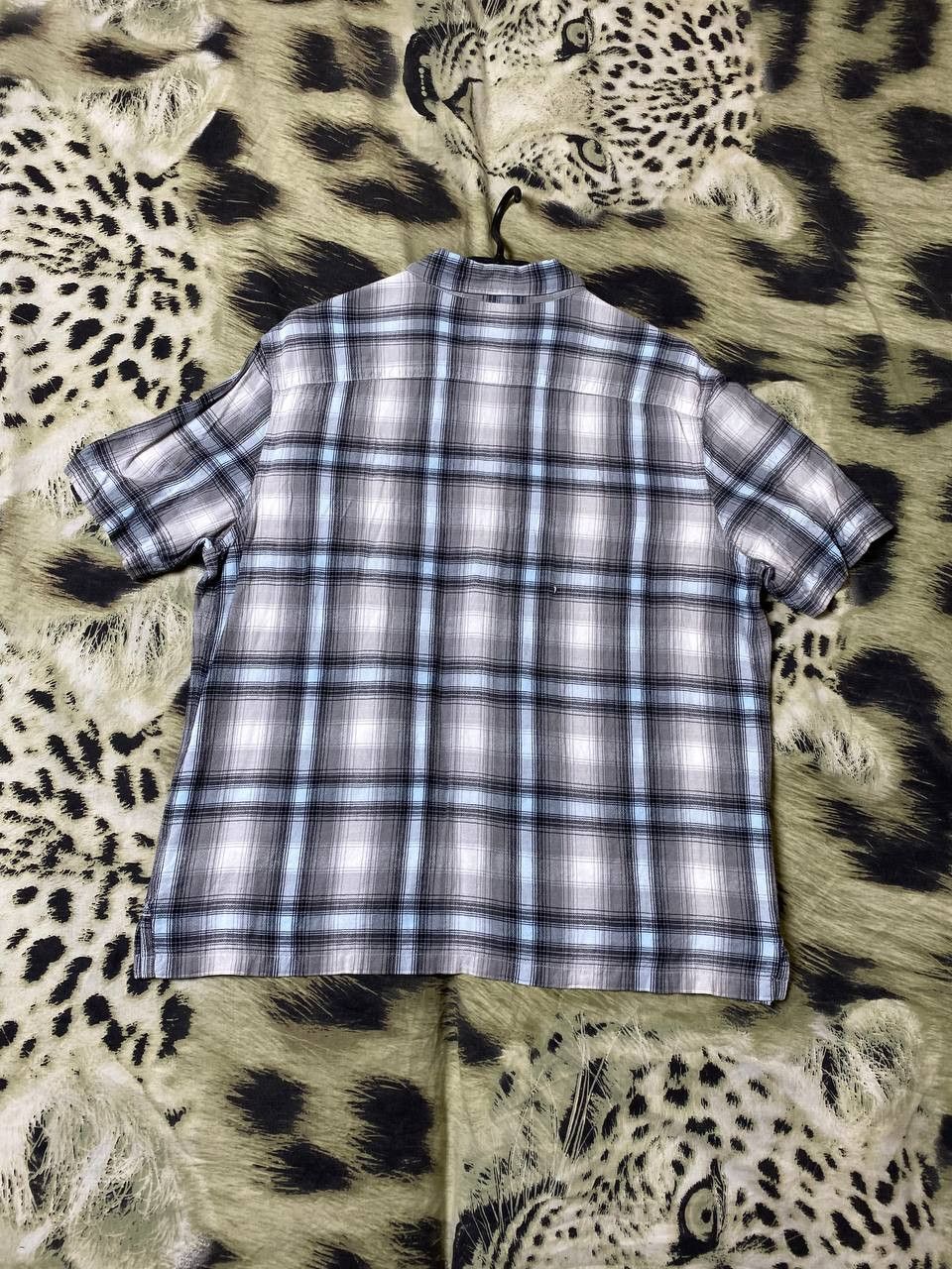 Allsaints × Vintage Allsaints Short Sleeve Plaid Button Up Size US M / EU 48-50 / 2 - 9 Thumbnail