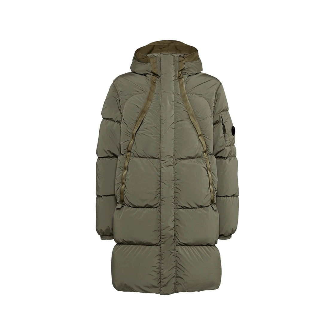 C.P. Company o1y1224 Hooded Coat in Military Green Size US S / EU 44-46 / 1 - 1 Thumbnail