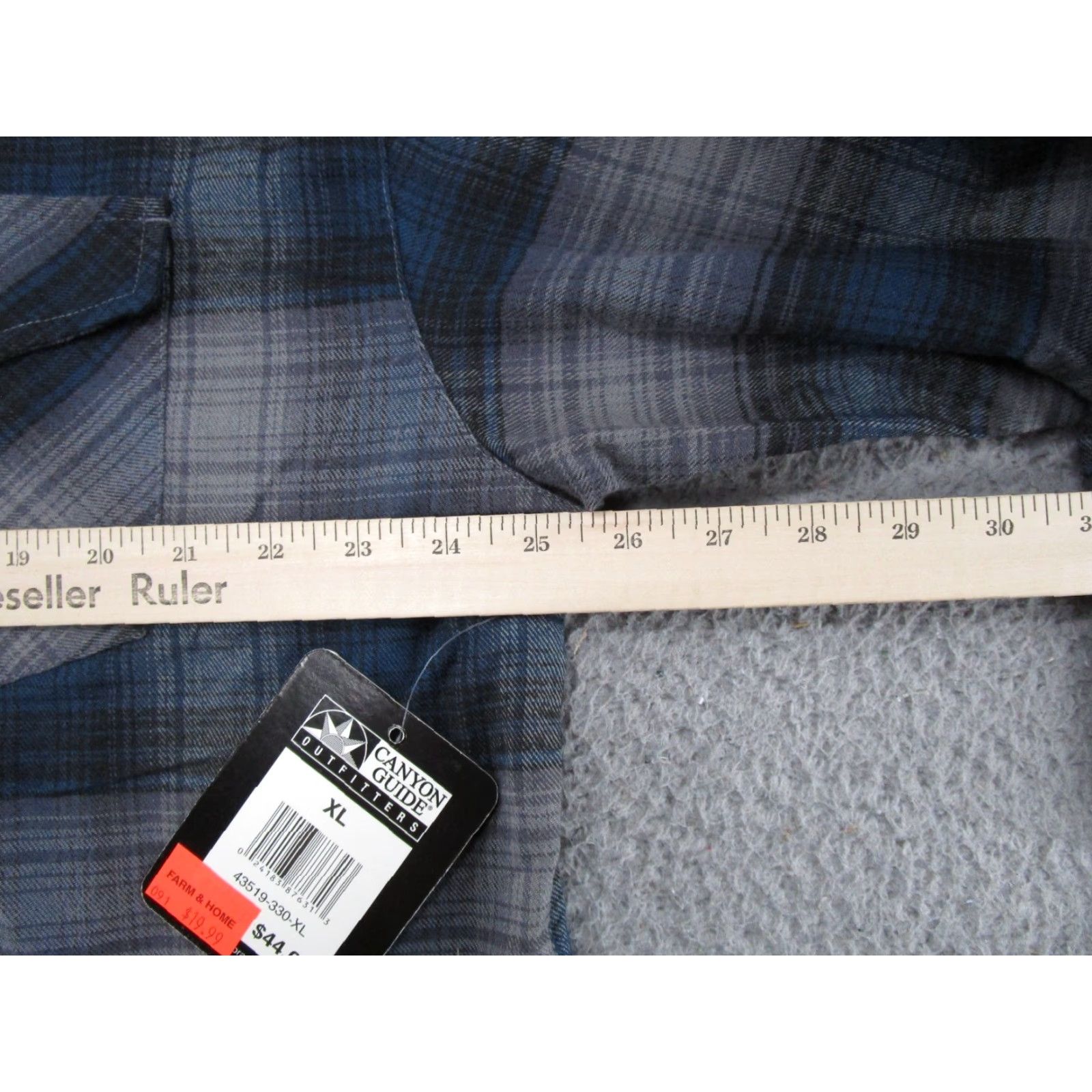 Vintage VINTAGE Canyon River Blues Western Shirt Mens XL Plaid Long Sleeve Pearl Snap Rodeo NEW Size US XL / EU 56 / 4 - 7 Thumbnail