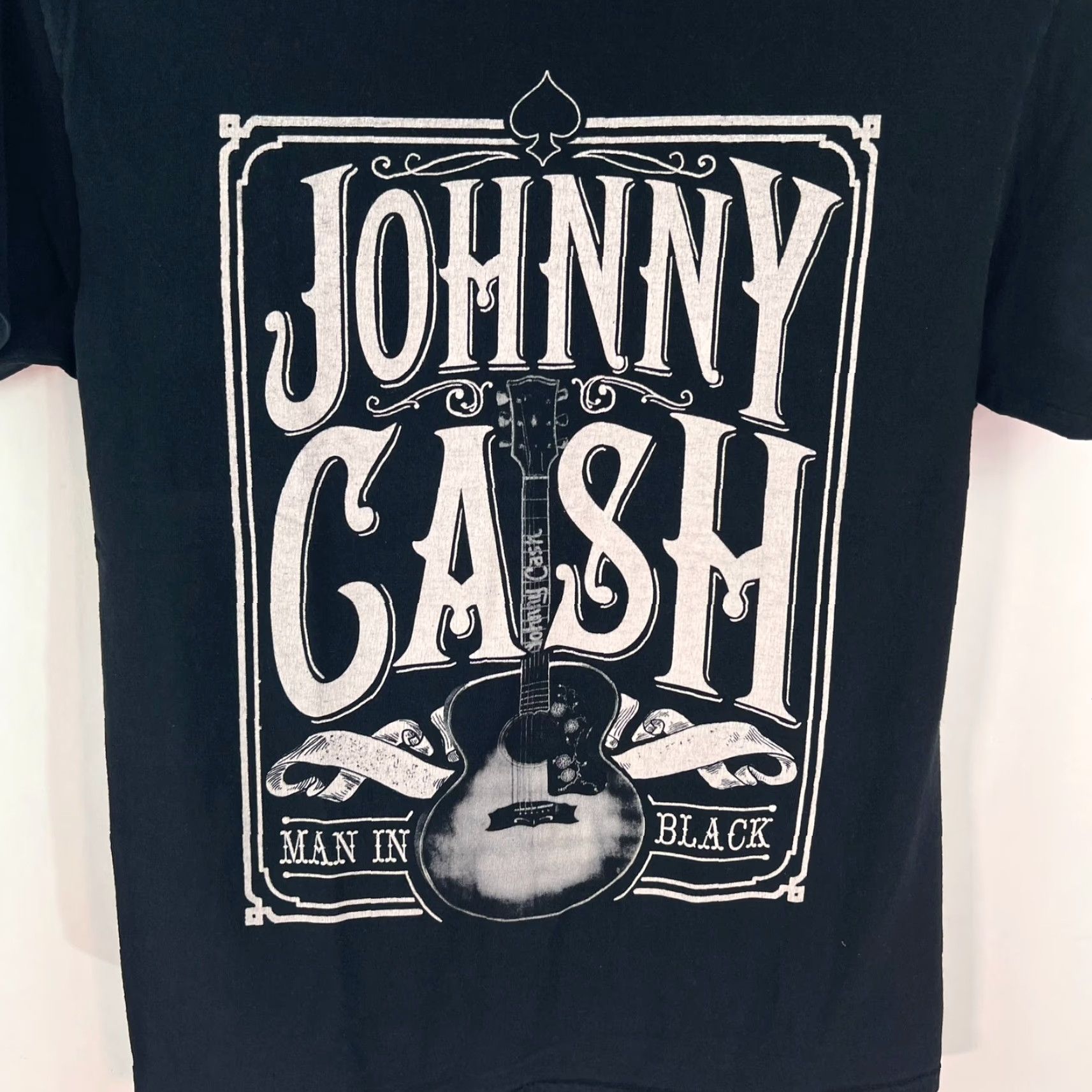 Vintage Johnny Cash T Shirt Adult M Black Man In Black Shirt Mens Johnny Cash T Shirt Black M Adult Size US M / EU 48-50 / 2 - 2 Thumbnail