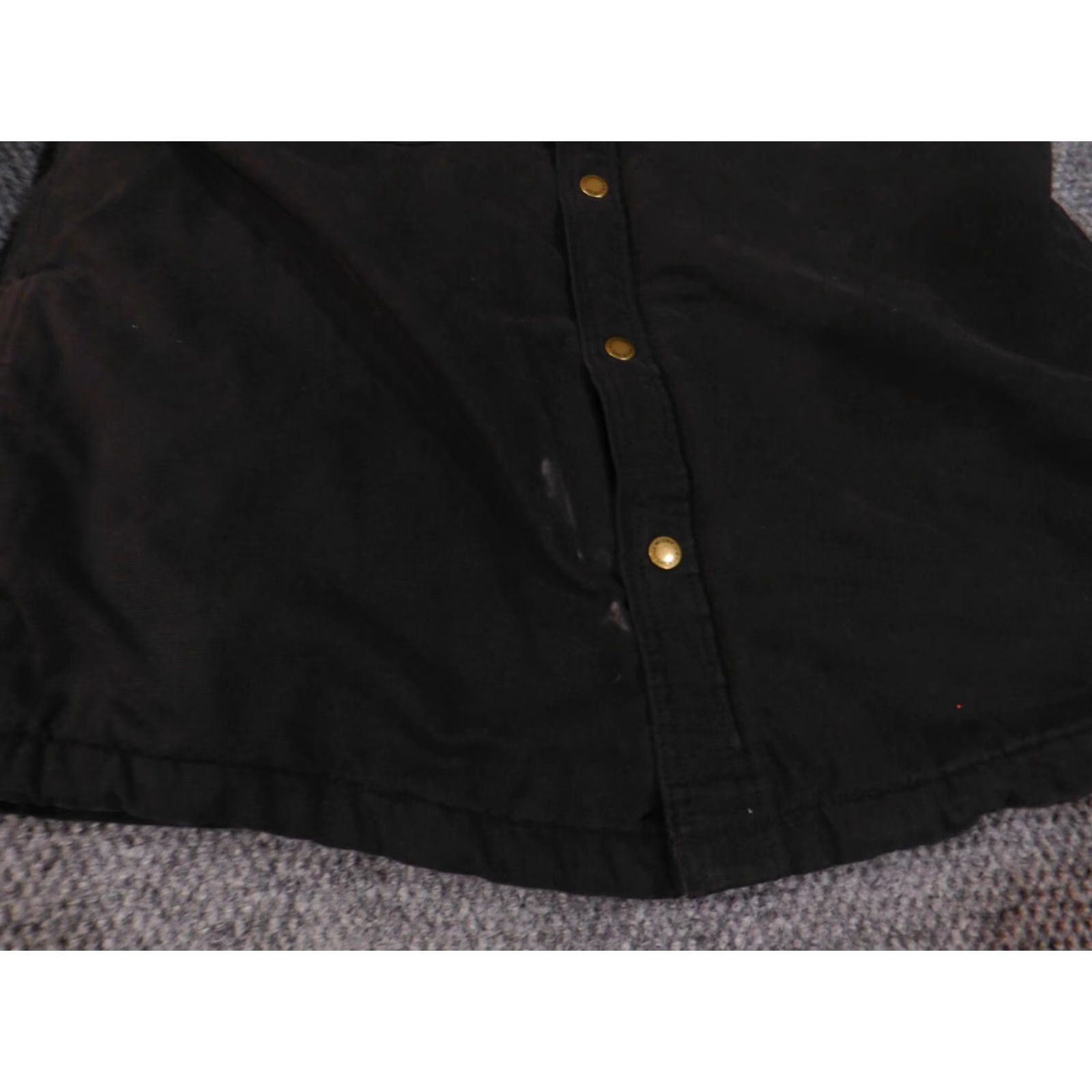 Dickies Dickies Jacket Mens L Bomber Black Workwear Lined Flannel Vintage Army Mid-Length 3 Size US L / EU 52-54 / 3 - 6 Thumbnail
