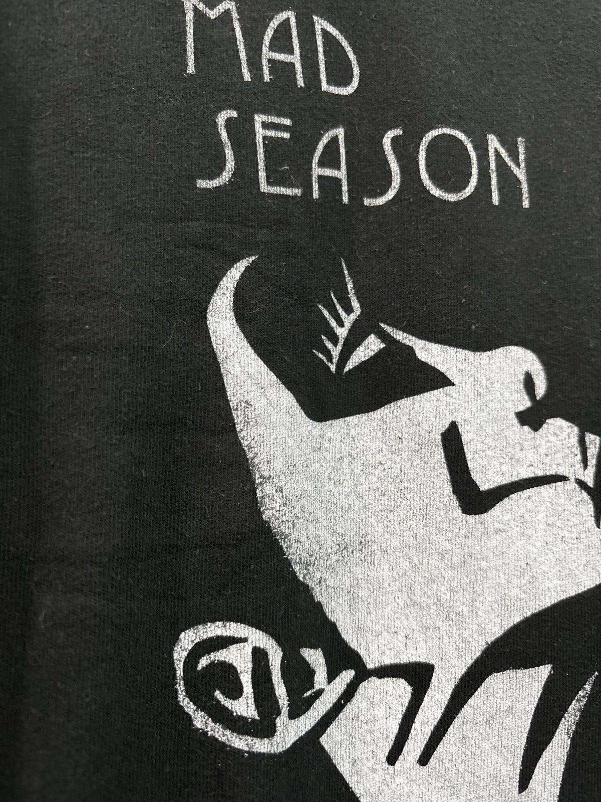Band Tees LS MAD SEASON - ABOVE Vintage T-Shirt Grunge Size US L / EU 52-54 / 3 - 3 Thumbnail