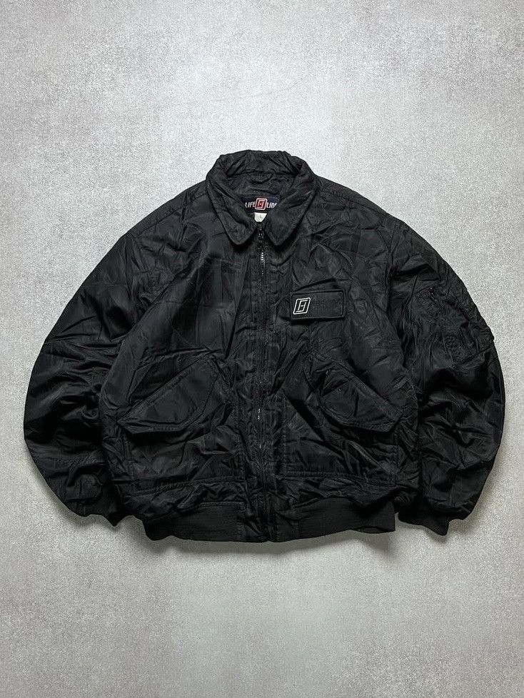 Vintage Vintage MA-1 Flyiers Bomber Jacket Y2K L Size US L / EU 52-54 / 3 - 1 Thumbnail