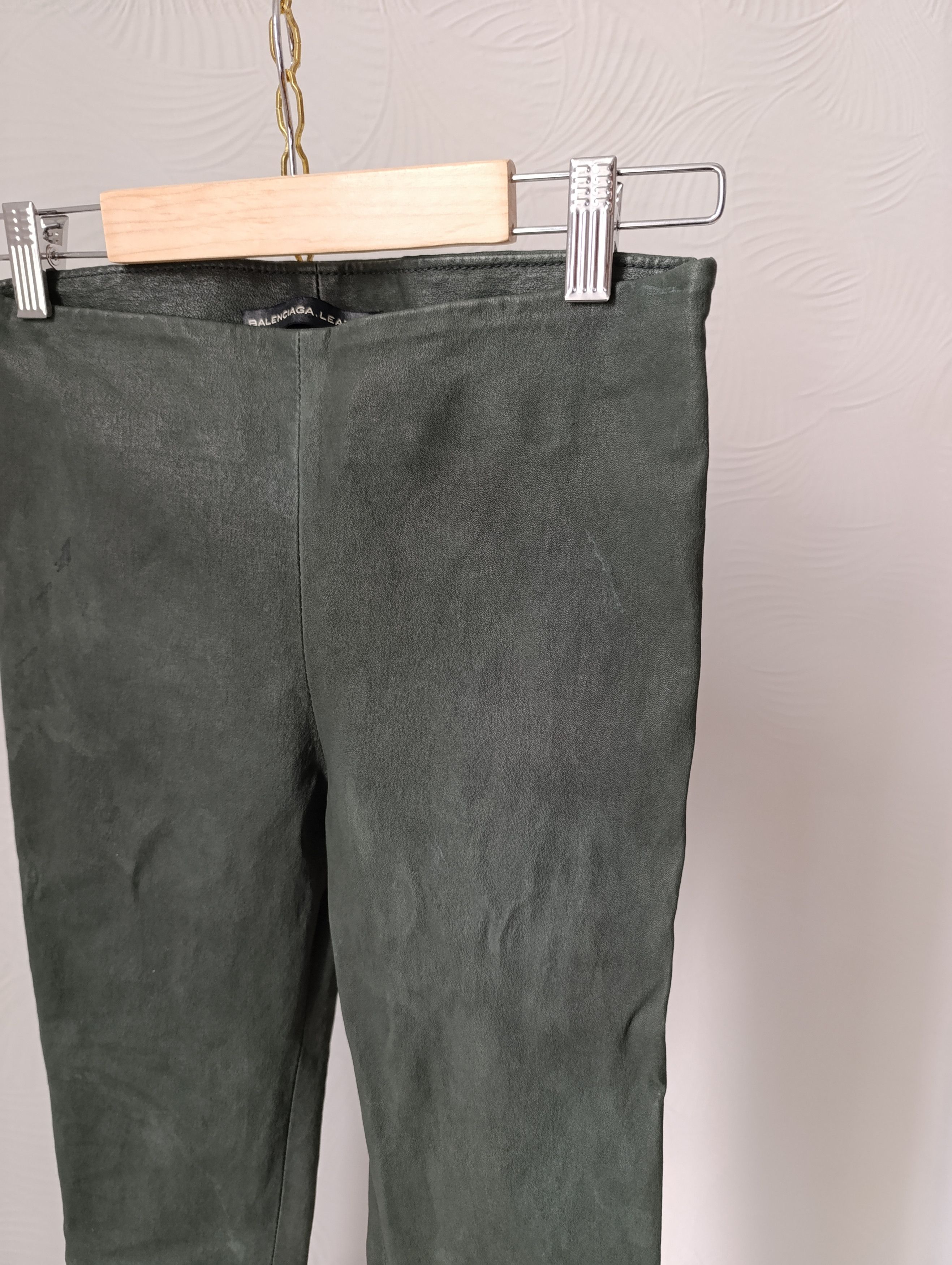 Balenciaga BALENCIAGA LAMB LEATHER LEGGINGS SIZE 36 Size 25" / US 0 / IT 36 - 5 Thumbnail