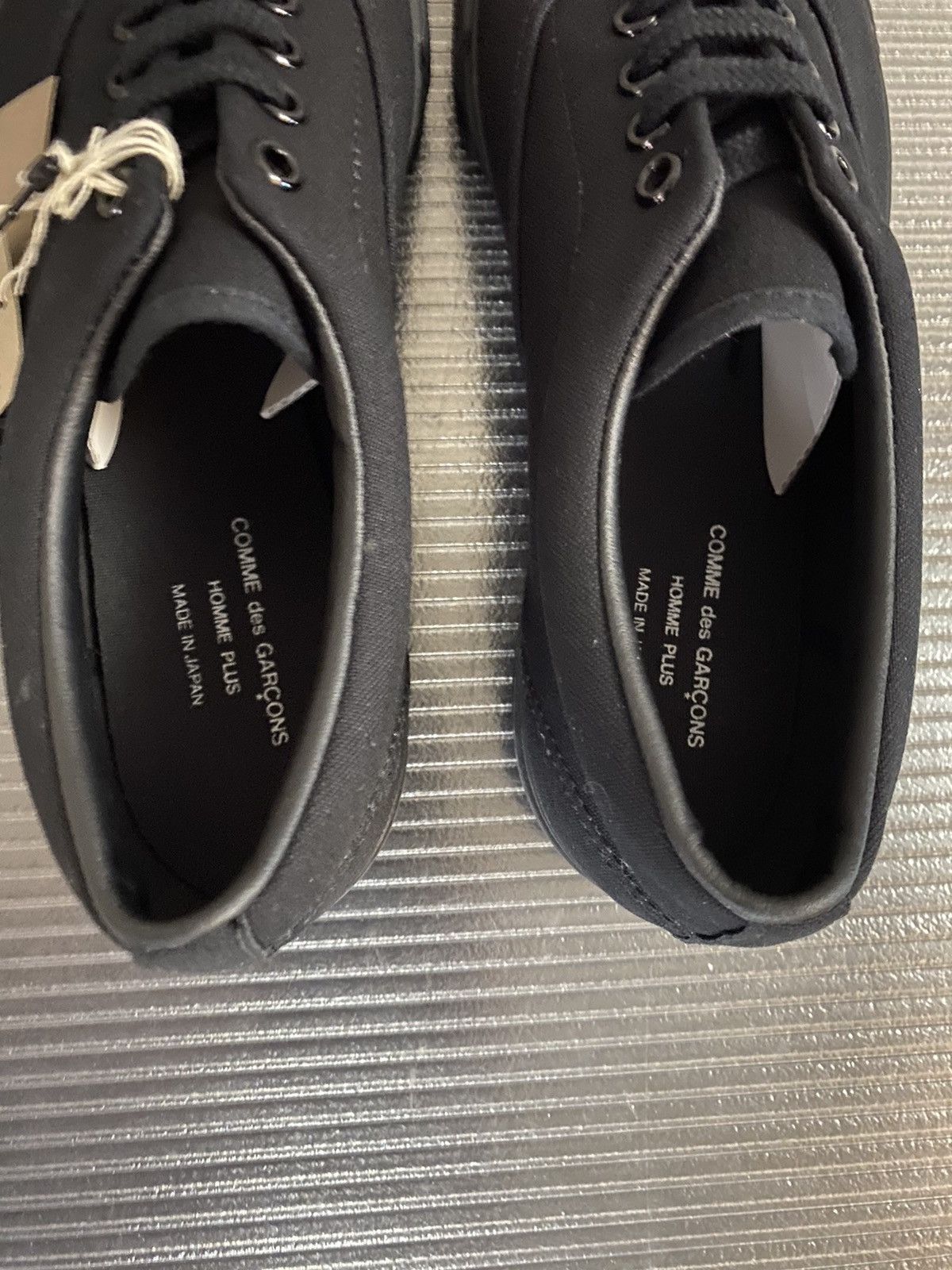 Comme des Garcons Homme Plus Comme des Garçons 🇯🇵 homme plus black ninja lace lows 8 NIB Size US 8 / EU 41 - 7 Thumbnail