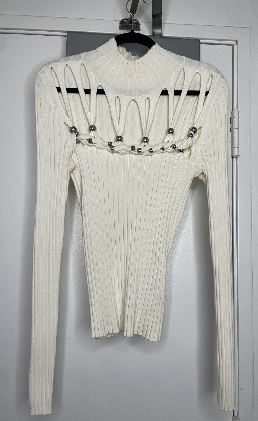 Dion Lee Dion Lee Beaded Knit Top Size M / US 6-8 / IT 42-44 - 2 Thumbnail