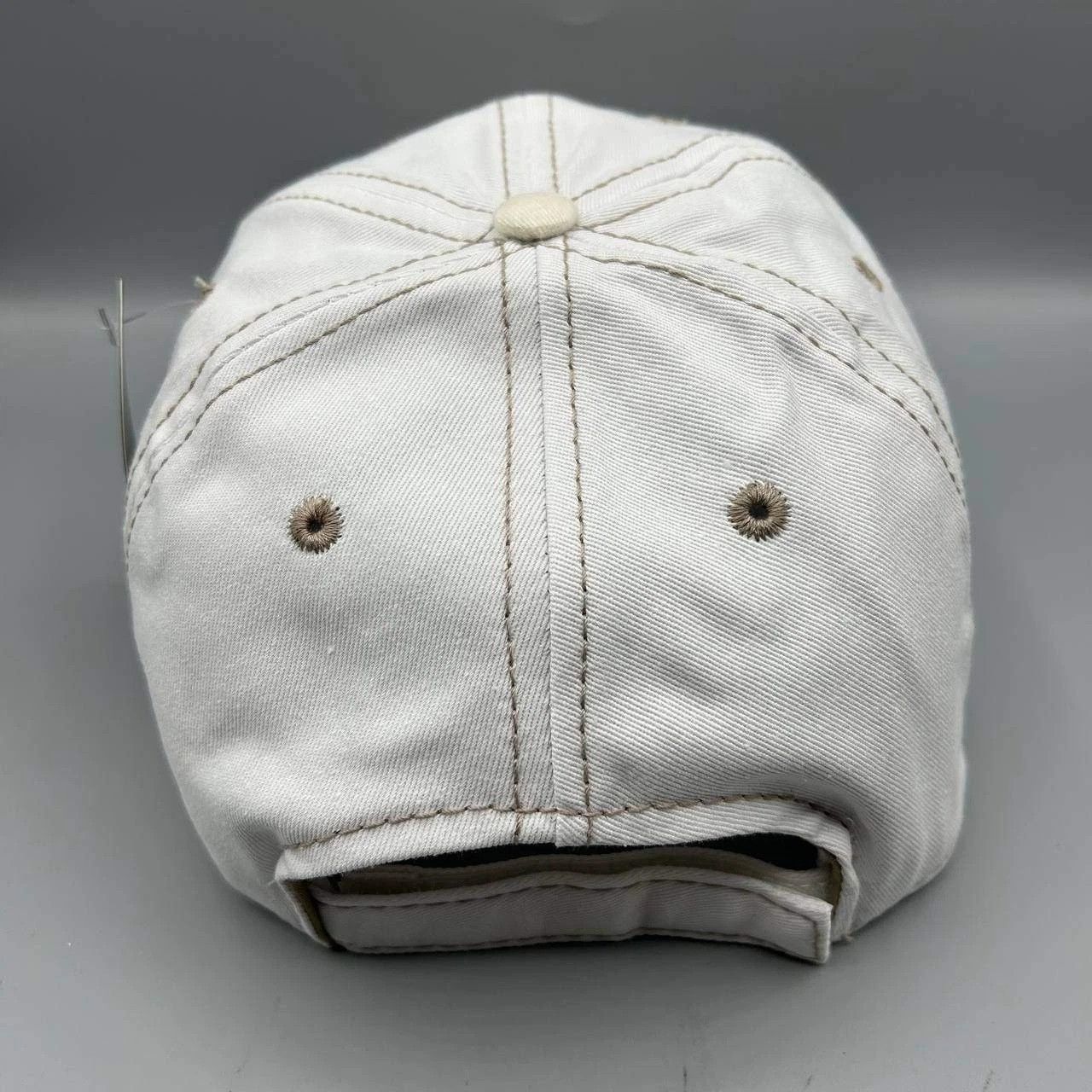 Greg Norman Greg Norman Golf Hat Men White Embroidered Strap Back Cotton Size ONE SIZE - 7 Thumbnail
