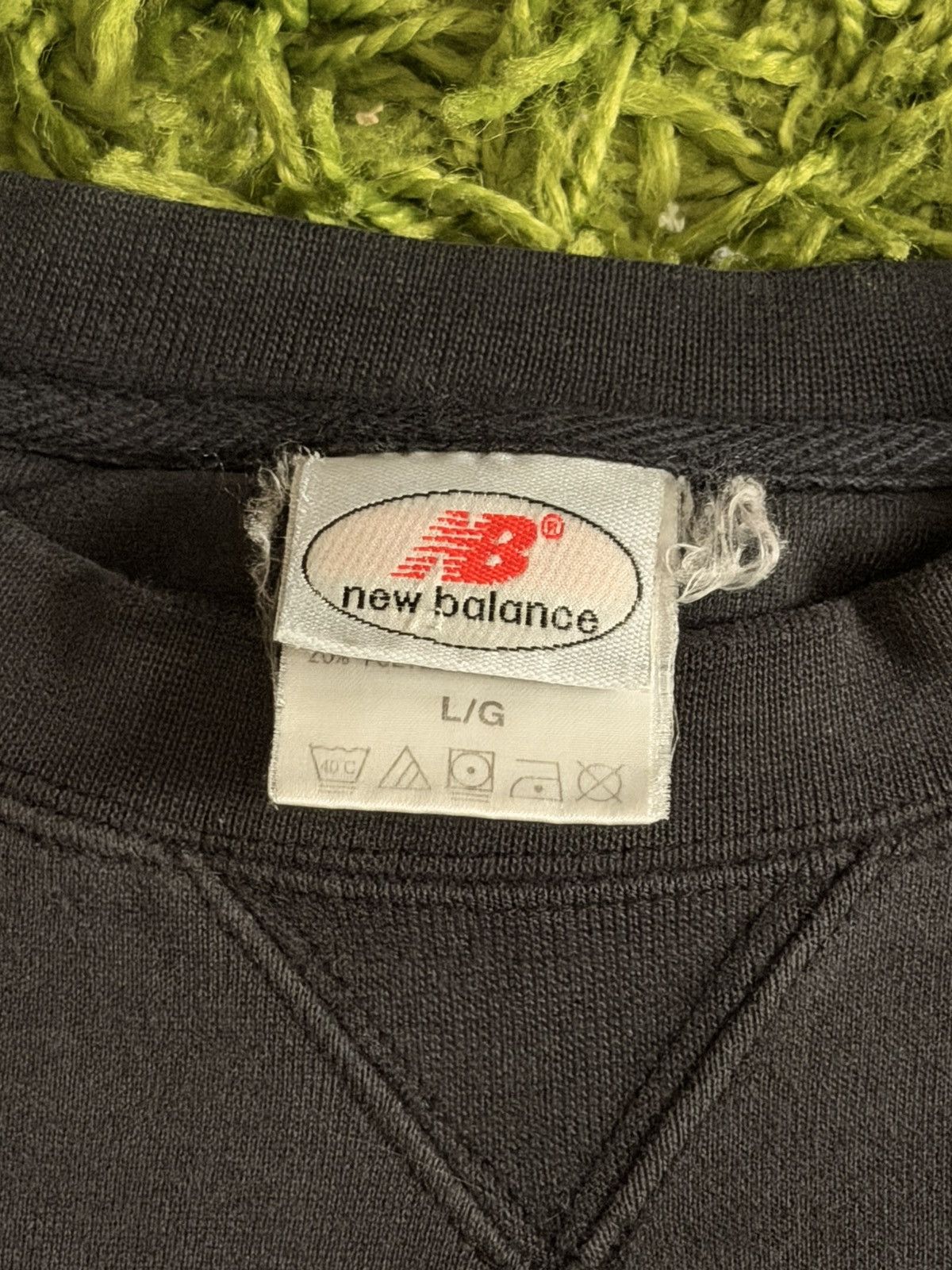 New Balance VINTAGE EMBROIDERED NEW BALANCE CREWNECK Size US L / EU 52-54 / 3 - 5 Thumbnail