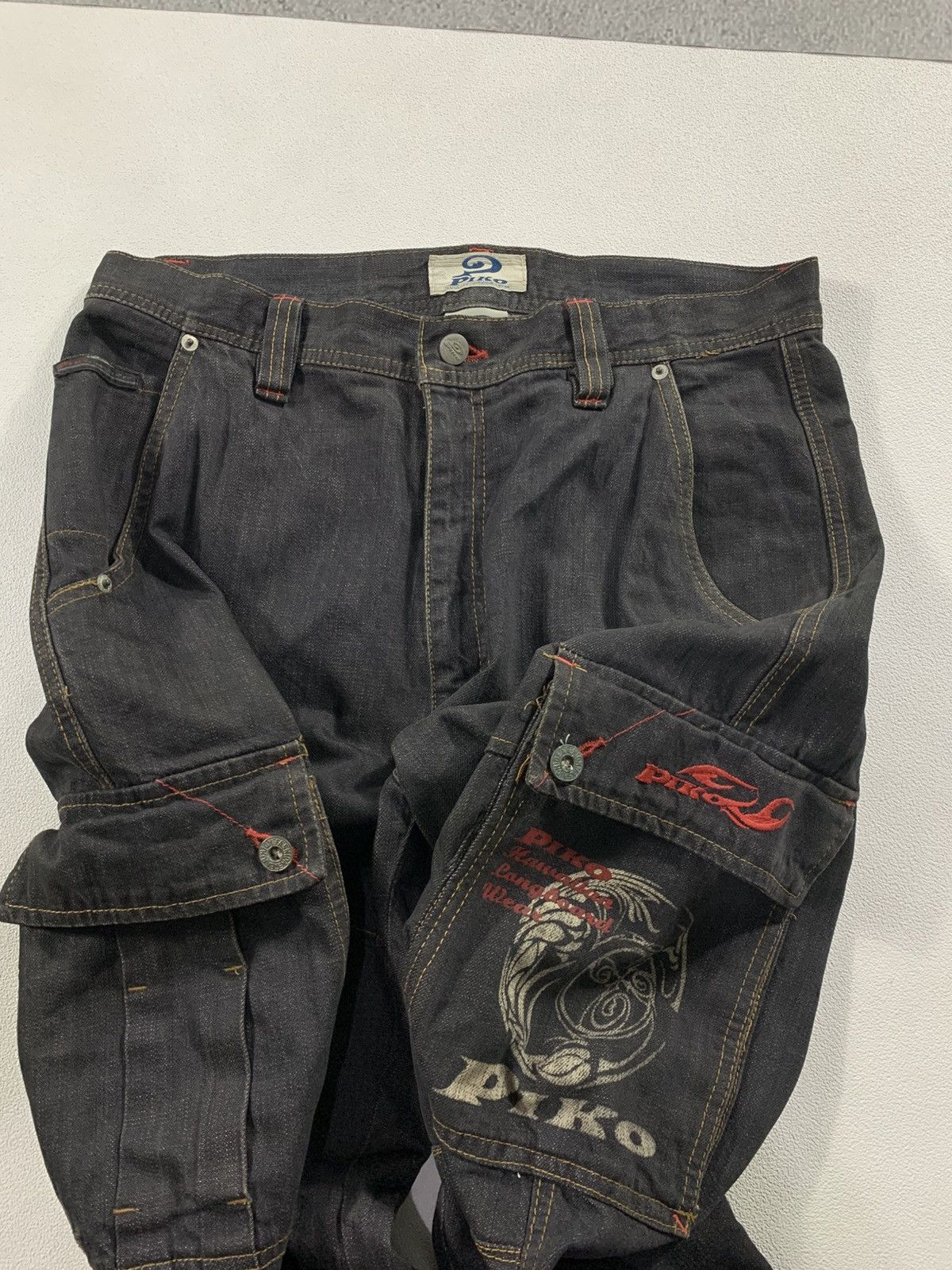 JNCO Piko y2k cargo pants Size US 32 / EU 48 - 3 Thumbnail