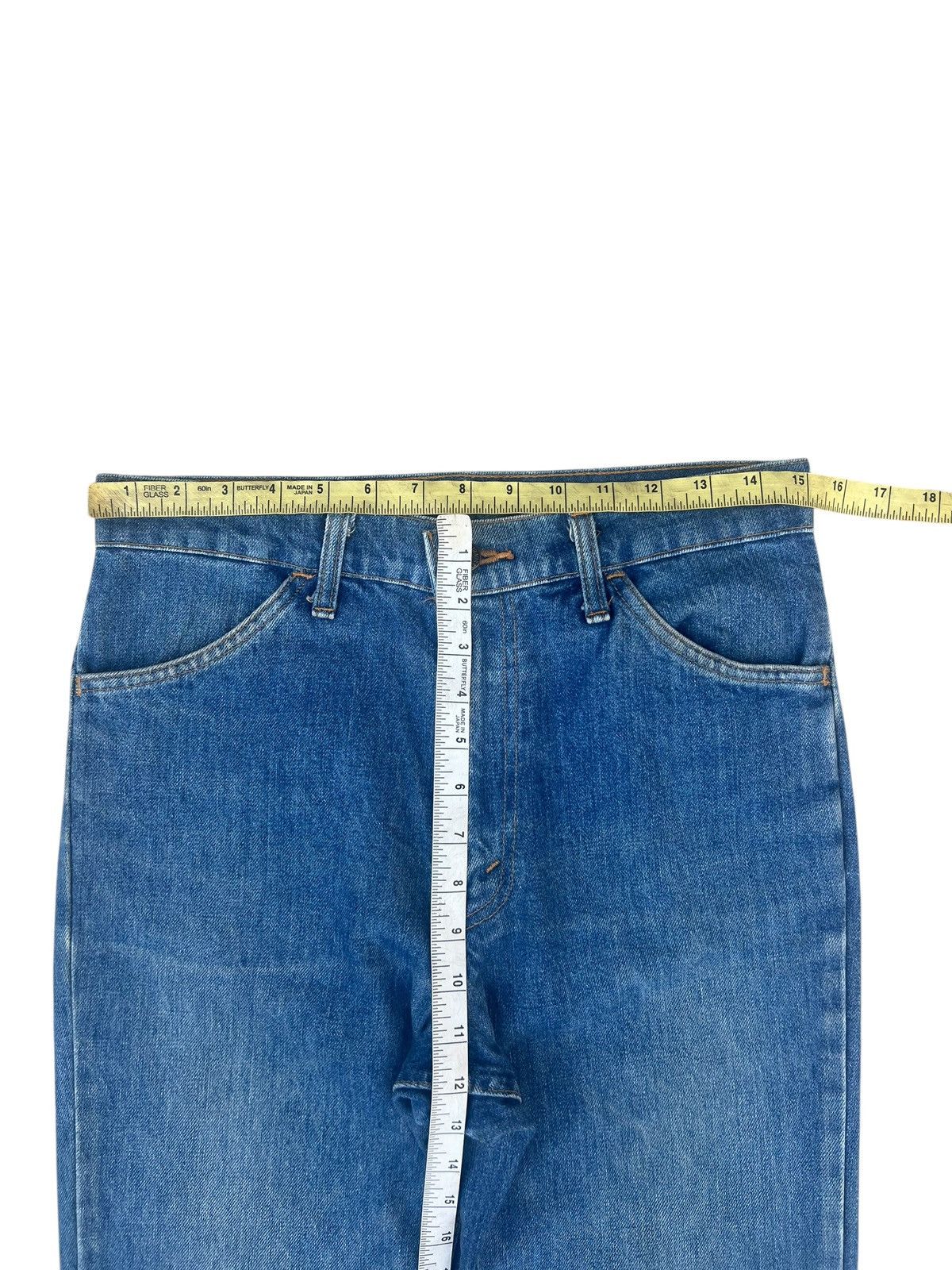 Levi's Vintage 1991 Levi’s 646 Orange Tab Mud Denim Bootcut Jeans Size US 30 / EU 46 - 4 Thumbnail