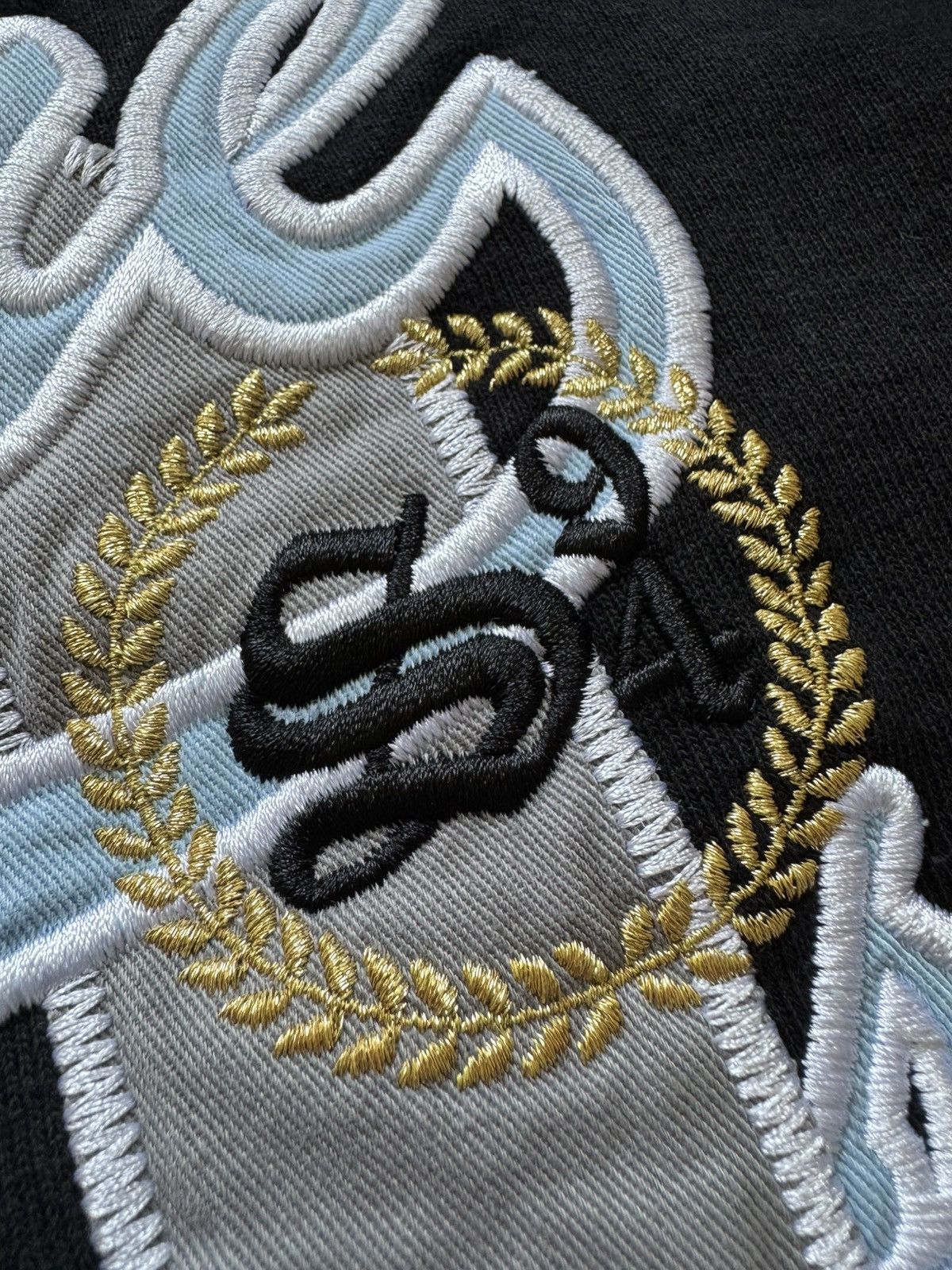 Supreme Warriors Appliqué Zip Up Hooded Sweatshirt Black Size US L / EU 52-54 / 3 - 10 Thumbnail