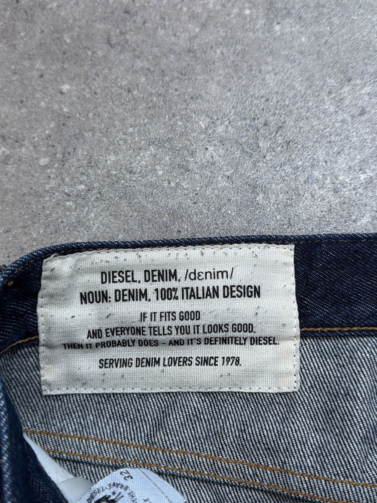 Diesel Diesel D macs raw denim jeans baggy skate Size US 32 / EU 48 - 6 Thumbnail