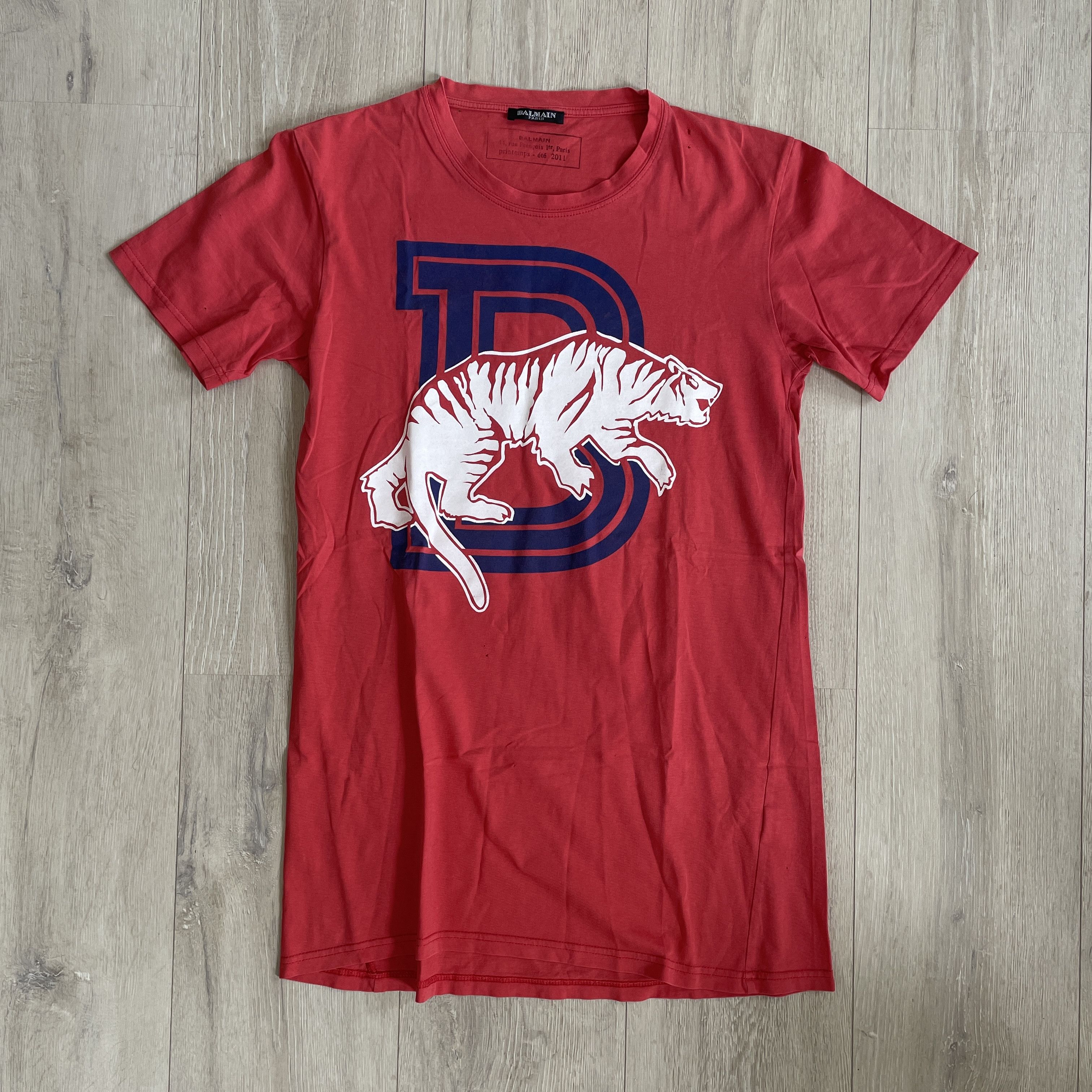 Balmain Balmain SS09 campaign tshirt by Christophe Decarnin | Grailed