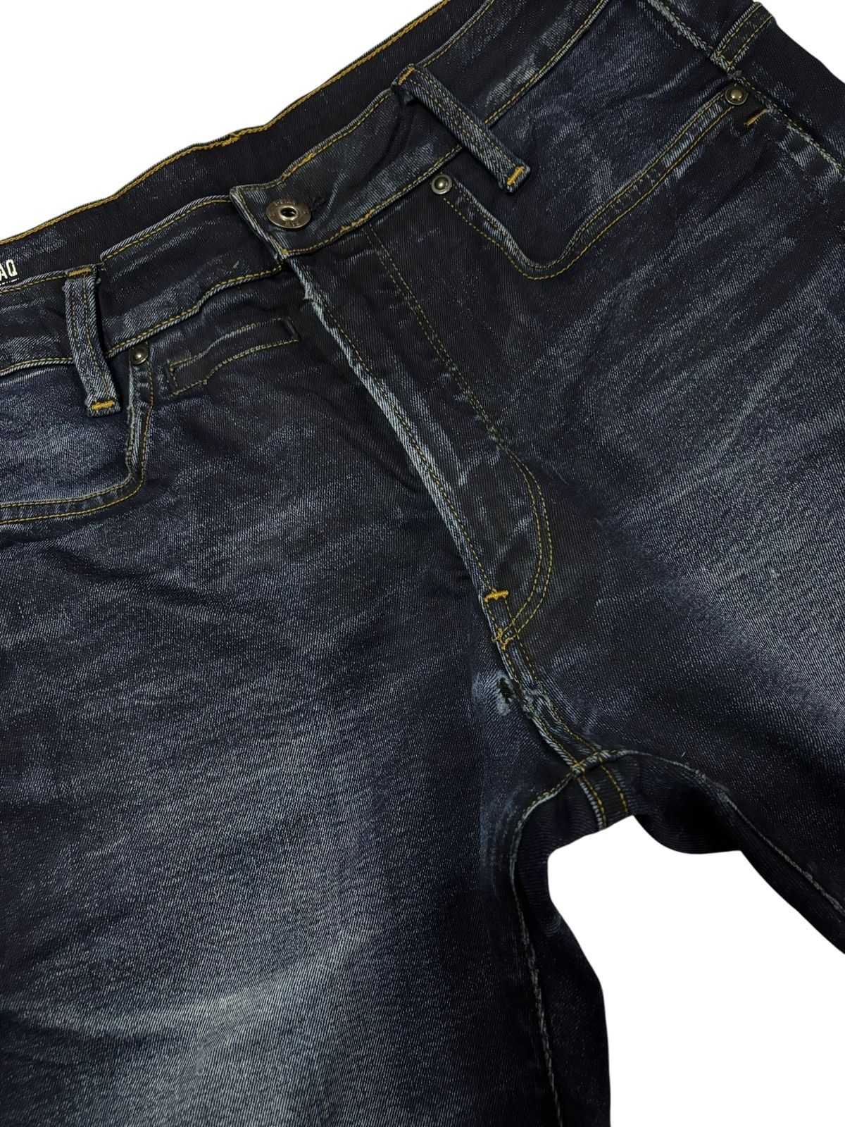G-Star Vtg G Raw D-Staq G-Star 3D Distressed Jeans Size US 33 - 4 Thumbnail