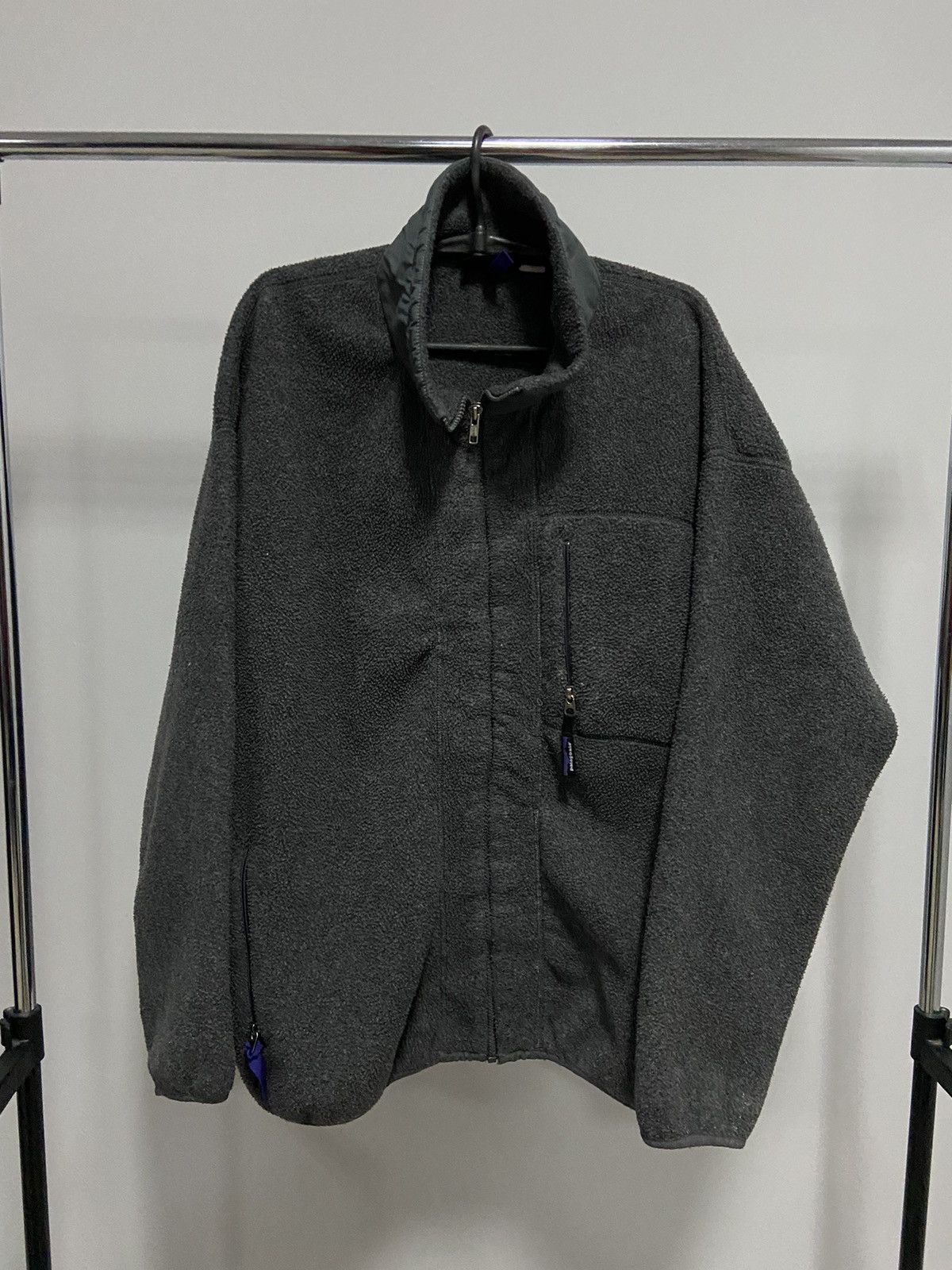 Patagonia × Vintage Patagonia Fleece Jacket Warm Vintage Zip Sweatshirt Size US XL / EU 56 / 4 - 1 Thumbnail