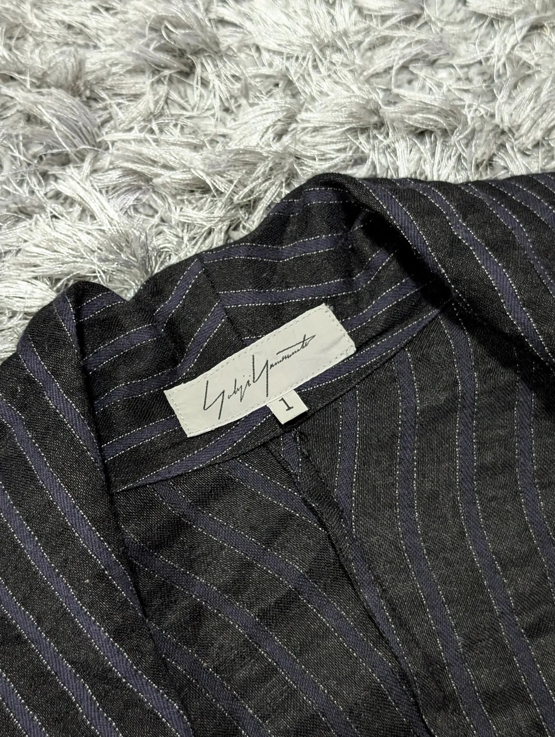Yohji Yamamoto 💥FINAL DROP 💥S/S 2006 YohjiDrop Shoulder Pleated Jacket Size US S / EU 44-46 / 1 - 10 Thumbnail