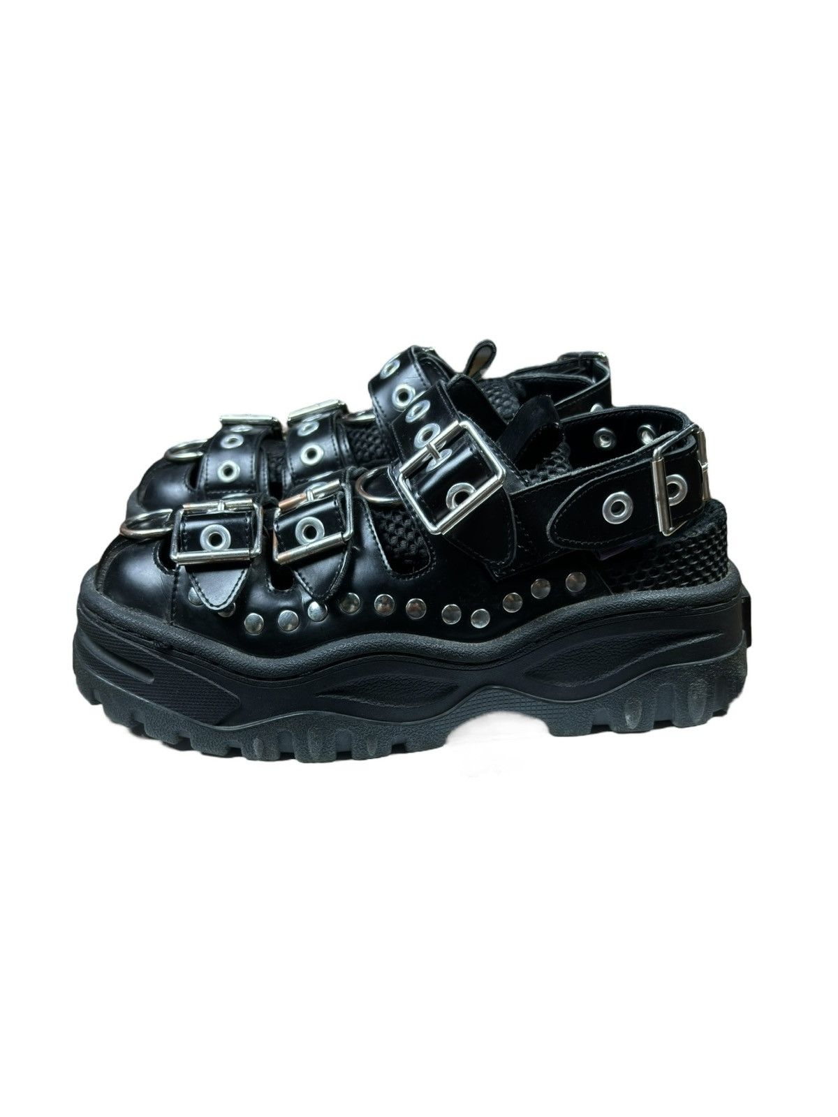 Eytys Eytys Studded Platform Belt Shoes Size US 9.5 / EU 42-43 - 2 Thumbnail