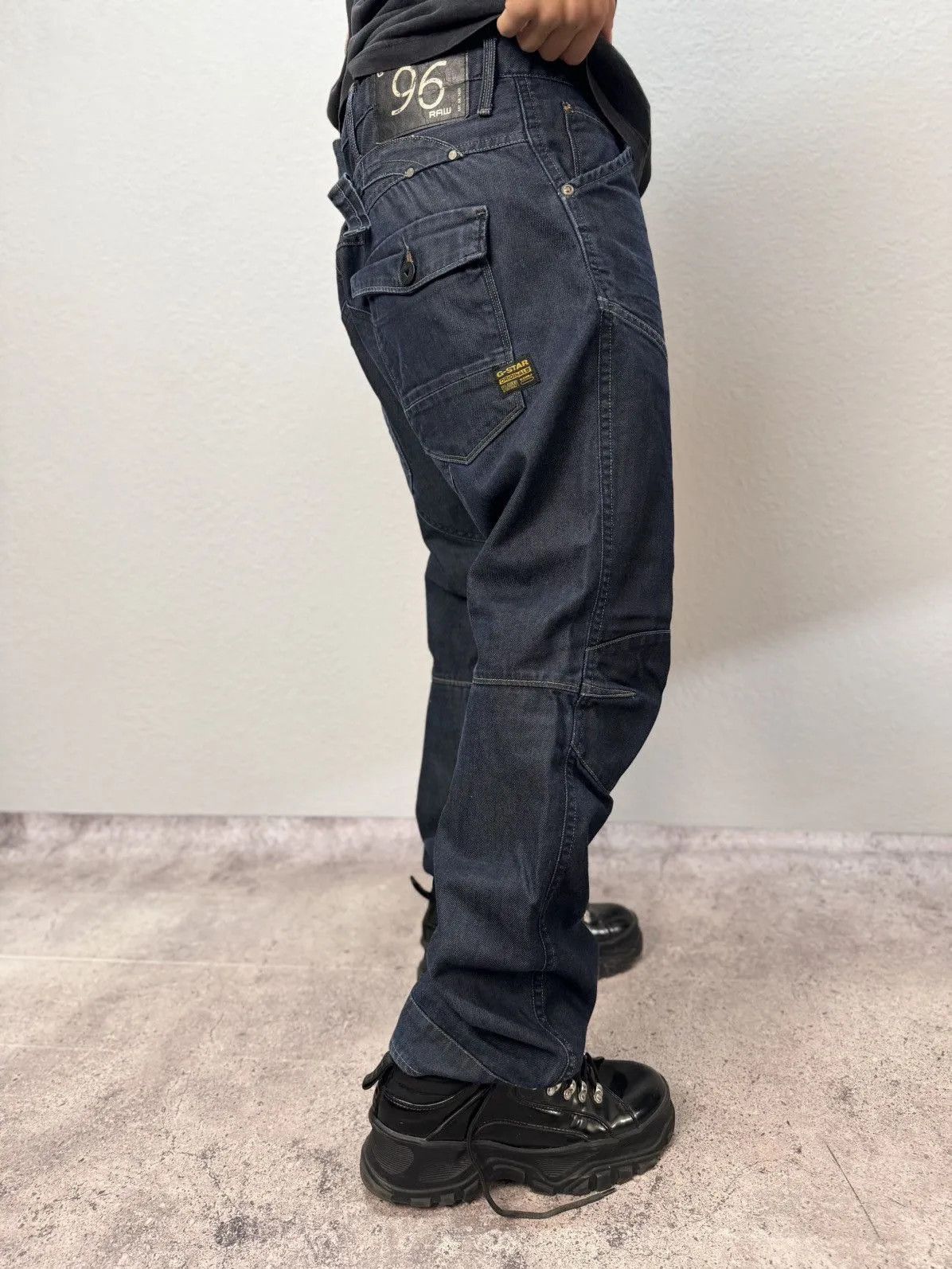 G-Star Vintage Y2K pants cargo baggy fit sk8 opium faded Size US 34 / EU 50 - 14 Thumbnail