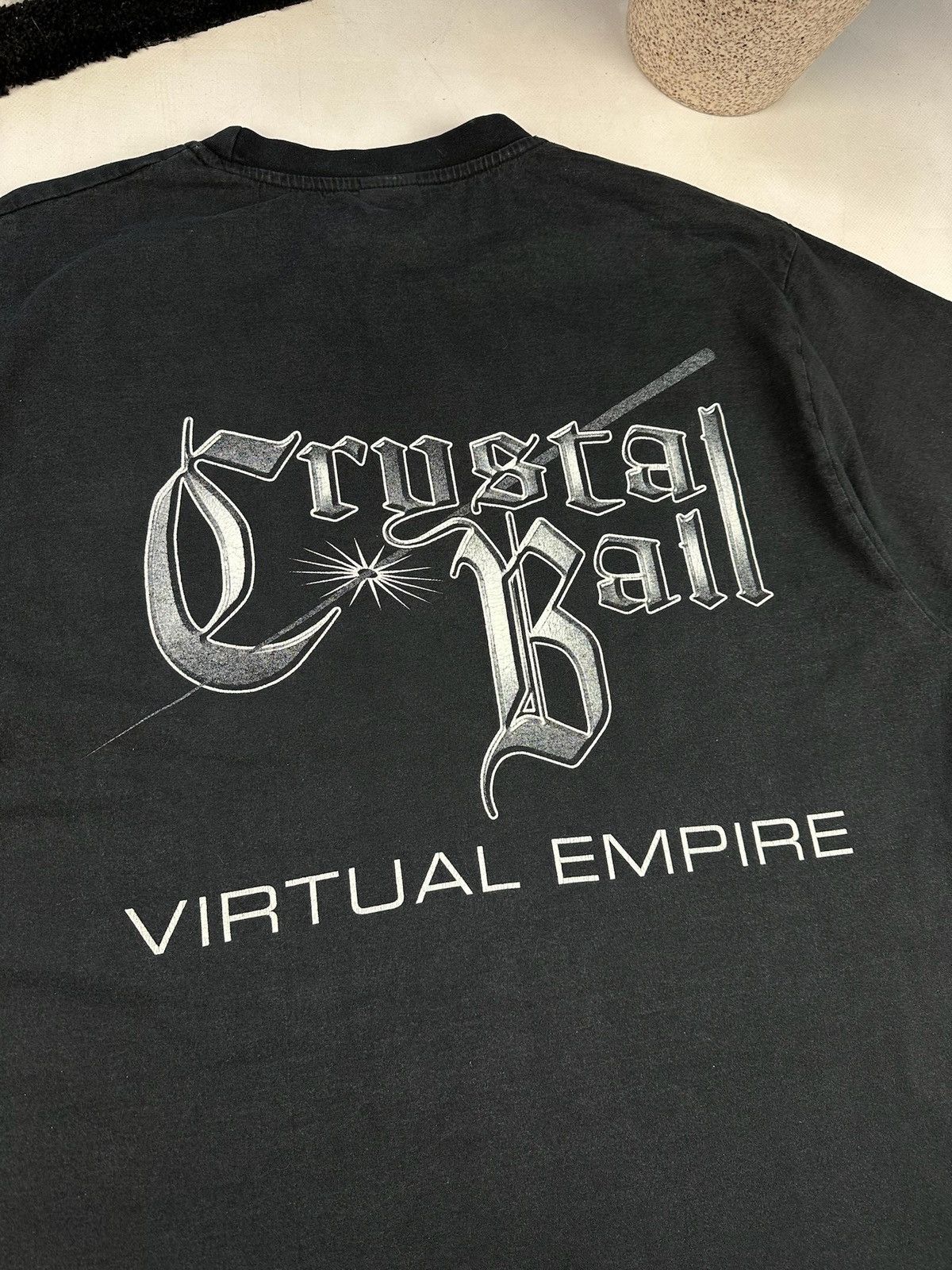 Band Tees × Vintage Vintave Crystal Ball Rock Band TShirt (Gotthard primal fear) Size US XL / EU 56 / 4 - 6 Thumbnail