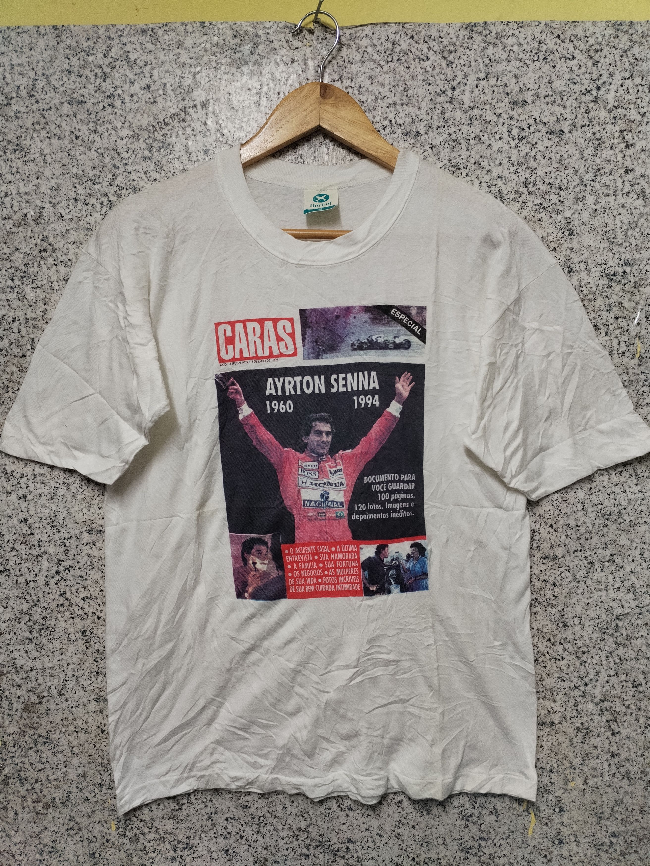 Rare Vintage 90s Marlboro World Championship Team Ayrton