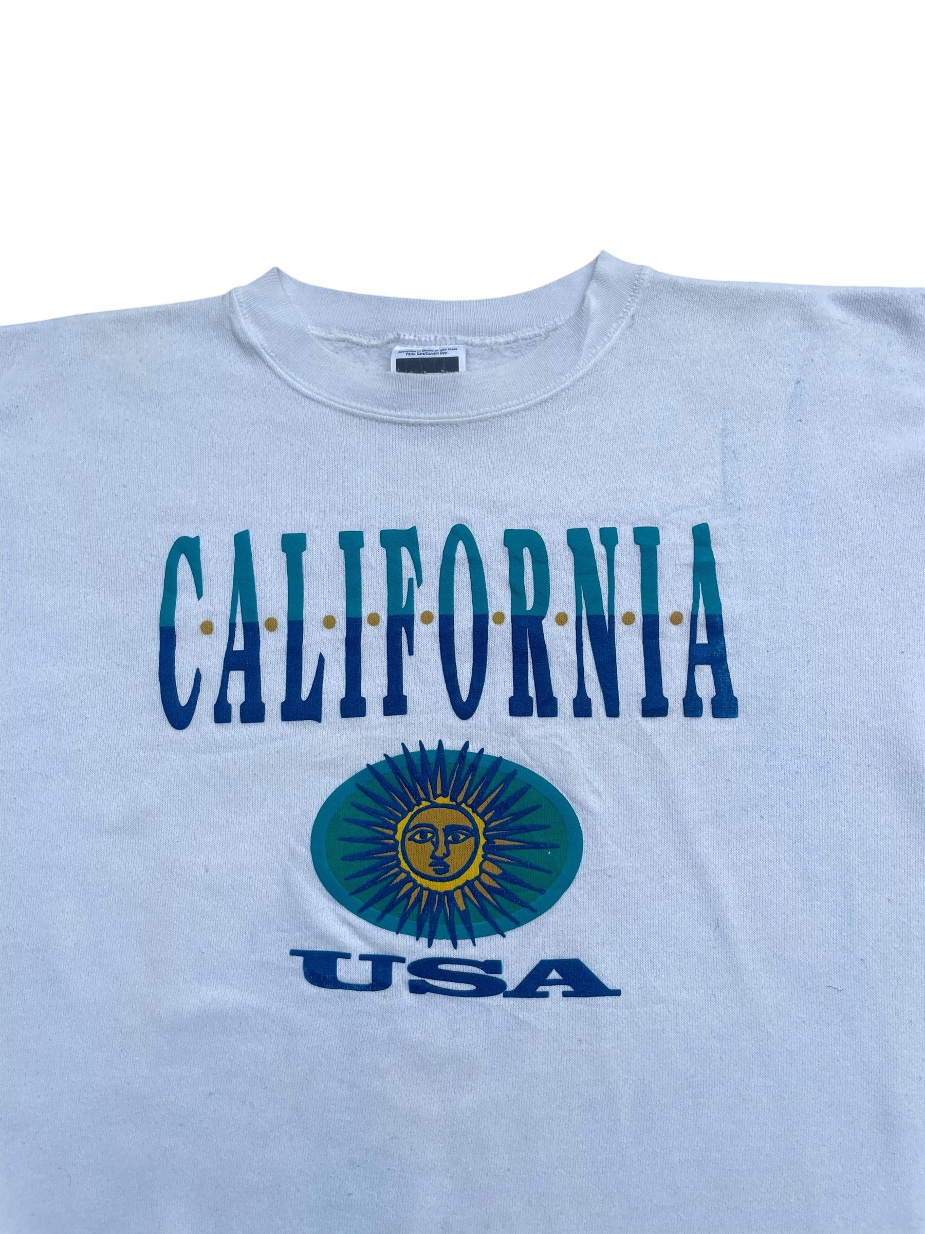 Tultex × Vintage Vintage 90's California Usa Tultex Crewneck Size US L / EU 52-54 / 3 - 2 Thumbnail