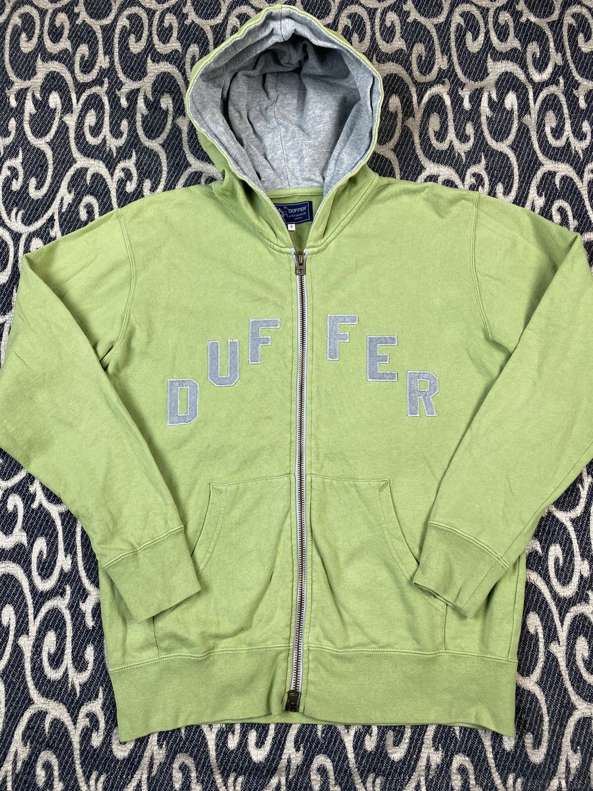 The Duffer of St.George × Vintage Vintage Duffer of St. George Double Zip Hoodie Size US S / EU 44-46 / 1 - 3 Thumbnail